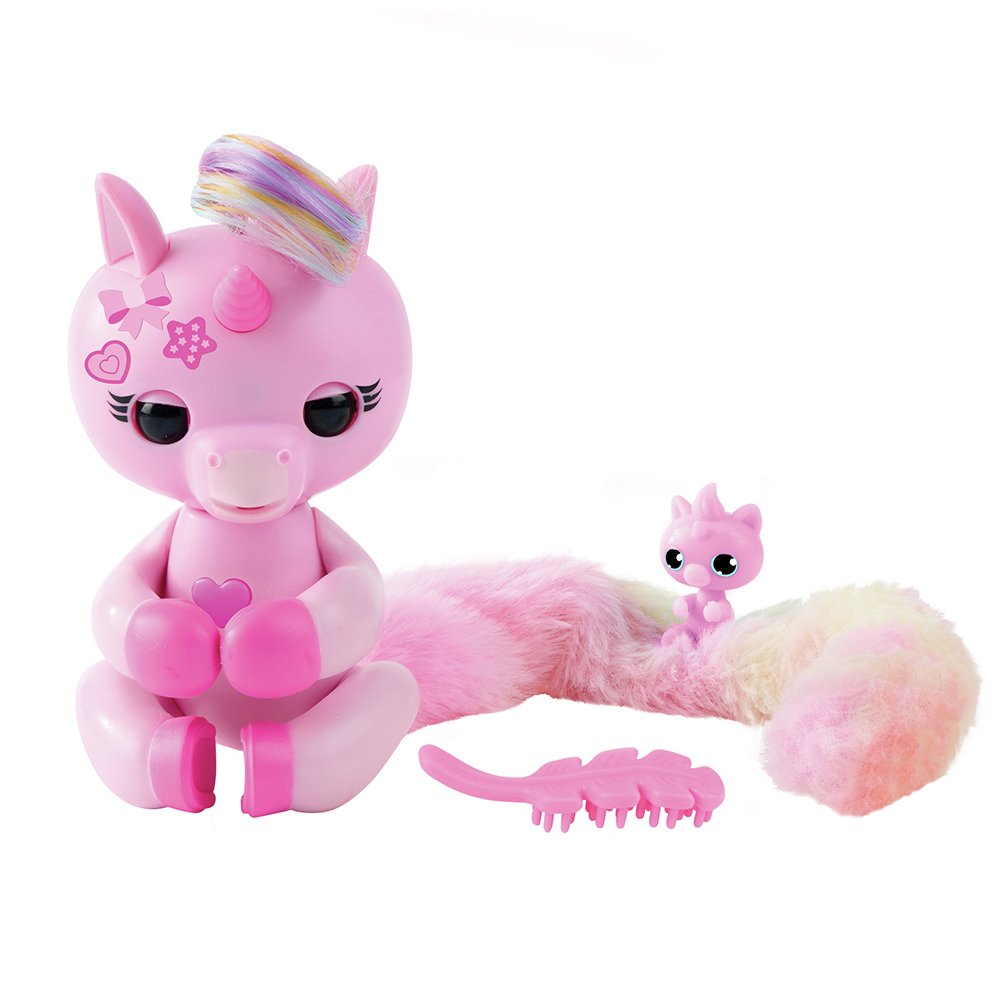 Fingerlings Surprise Tails Unicorn Electronic Toy