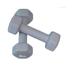 Pro Fitness Neoprene Dumbbells - 2 x 3kg