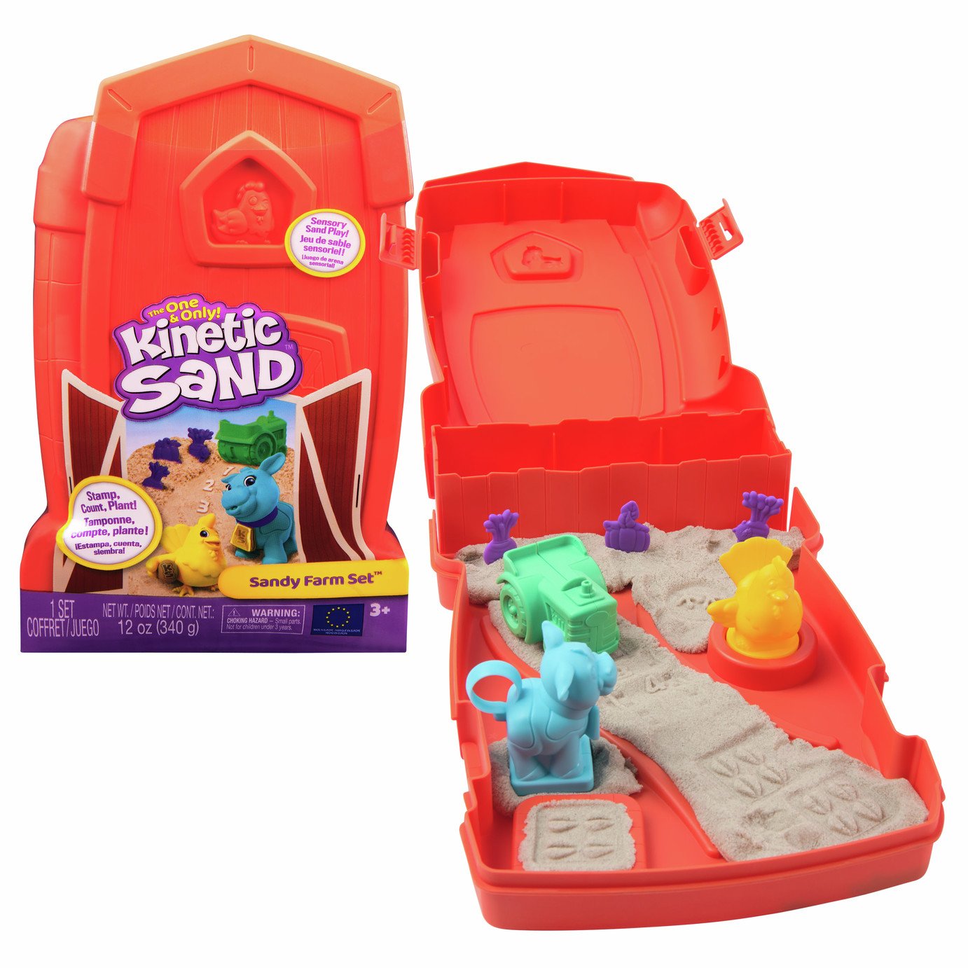 Kinetic Sand Sandy Farm Set