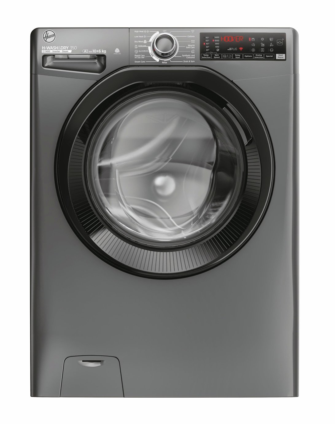 Hoover H3DPS41066TABR80 10/6KG 1400 Washer Dryer - Graphite