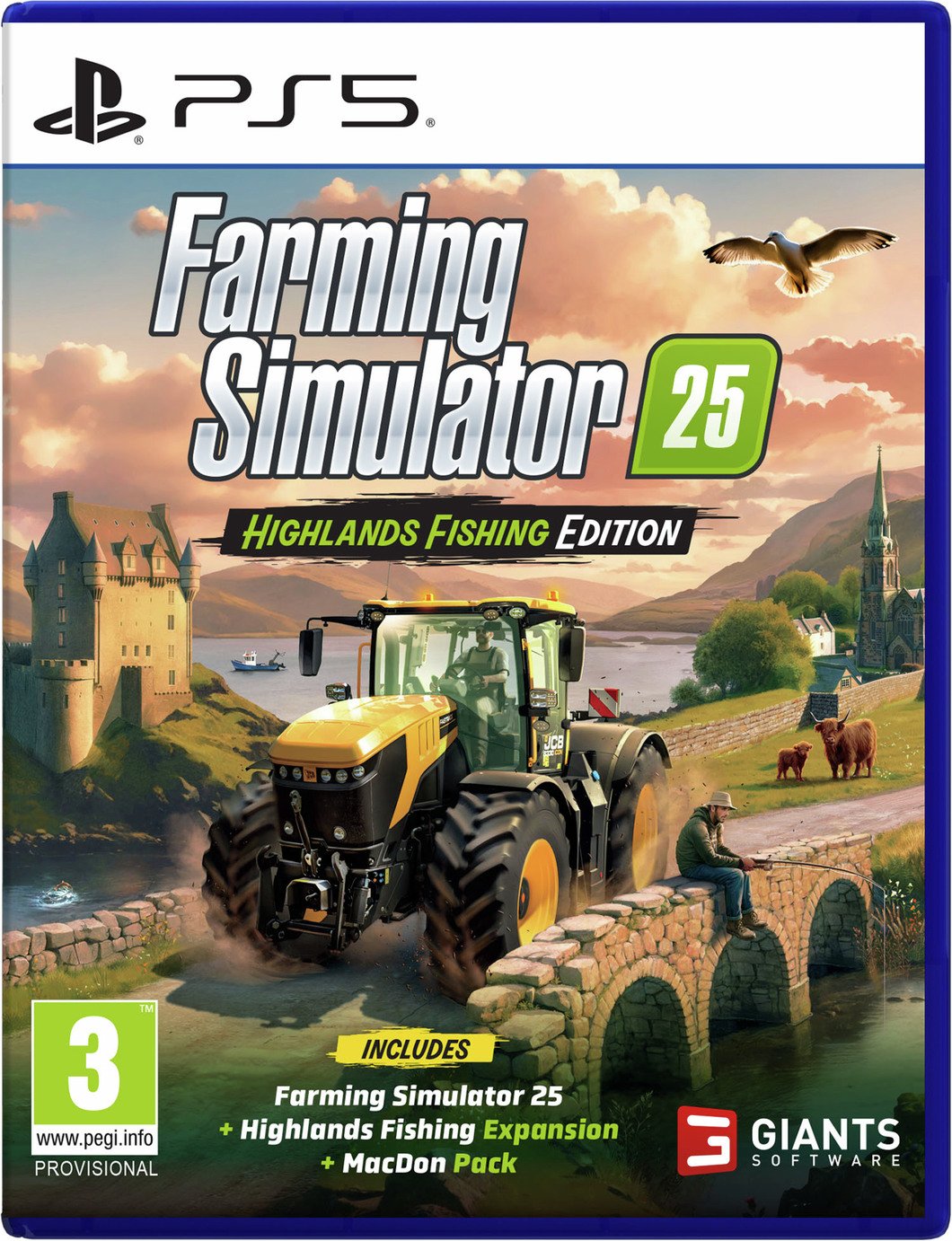 Farming Simulator 25 Highlands Fishing Ed PS5 Game