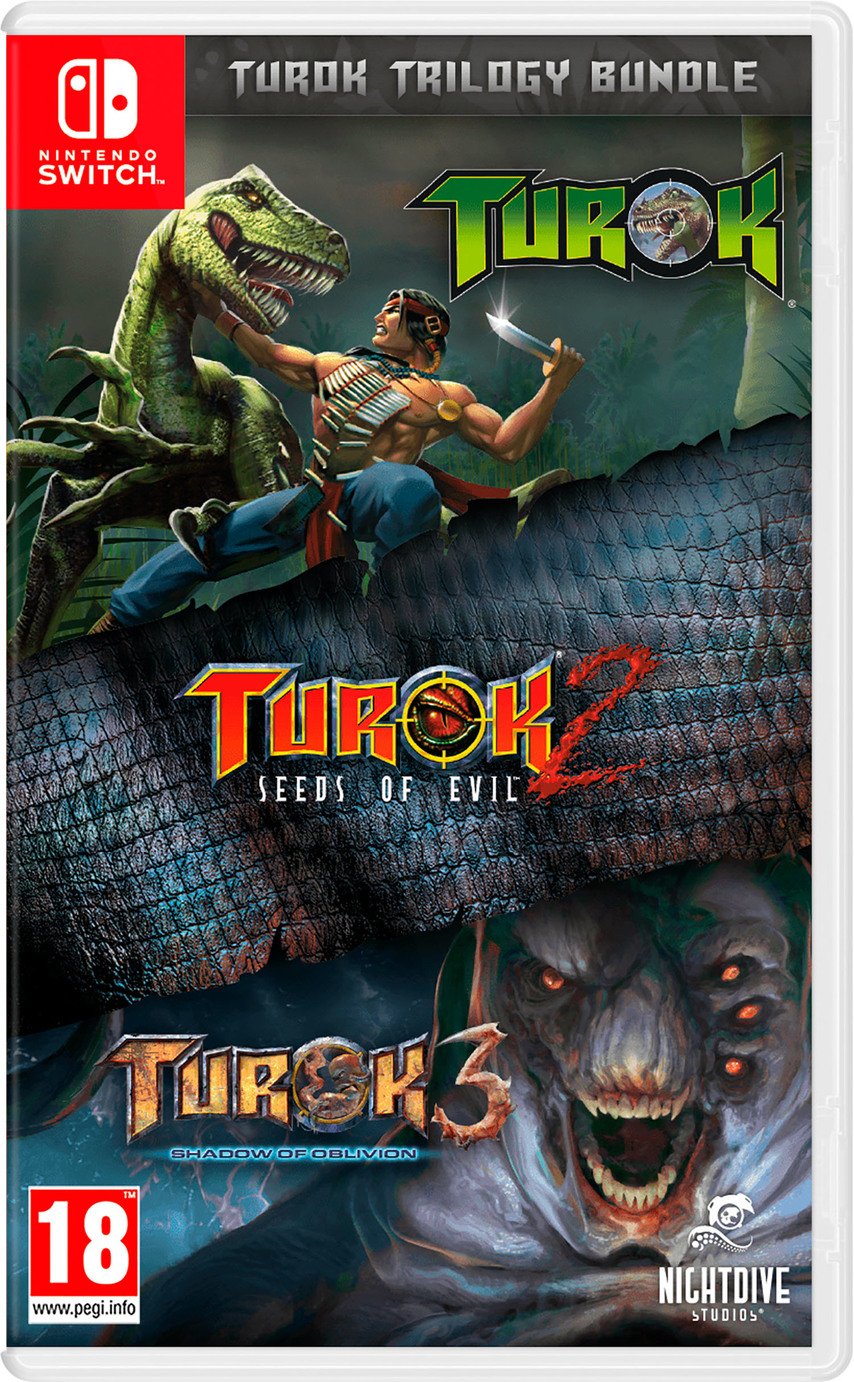 Turok Trilogy Bundle Nintendo Switch Game