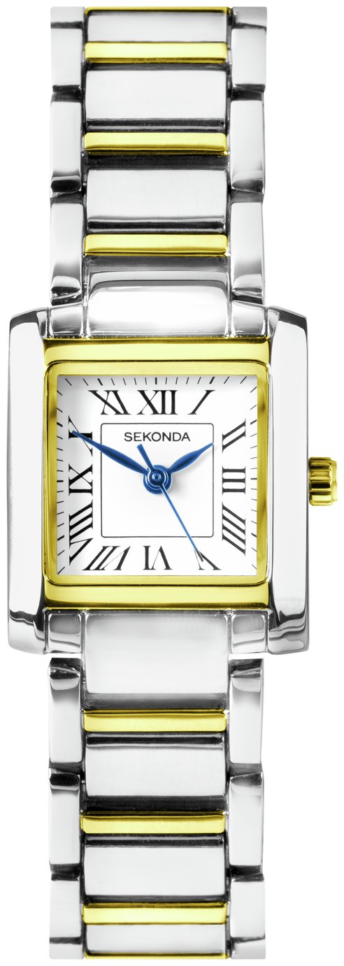 Sekonda Ladies White Dial Alloy Bracelet Watch