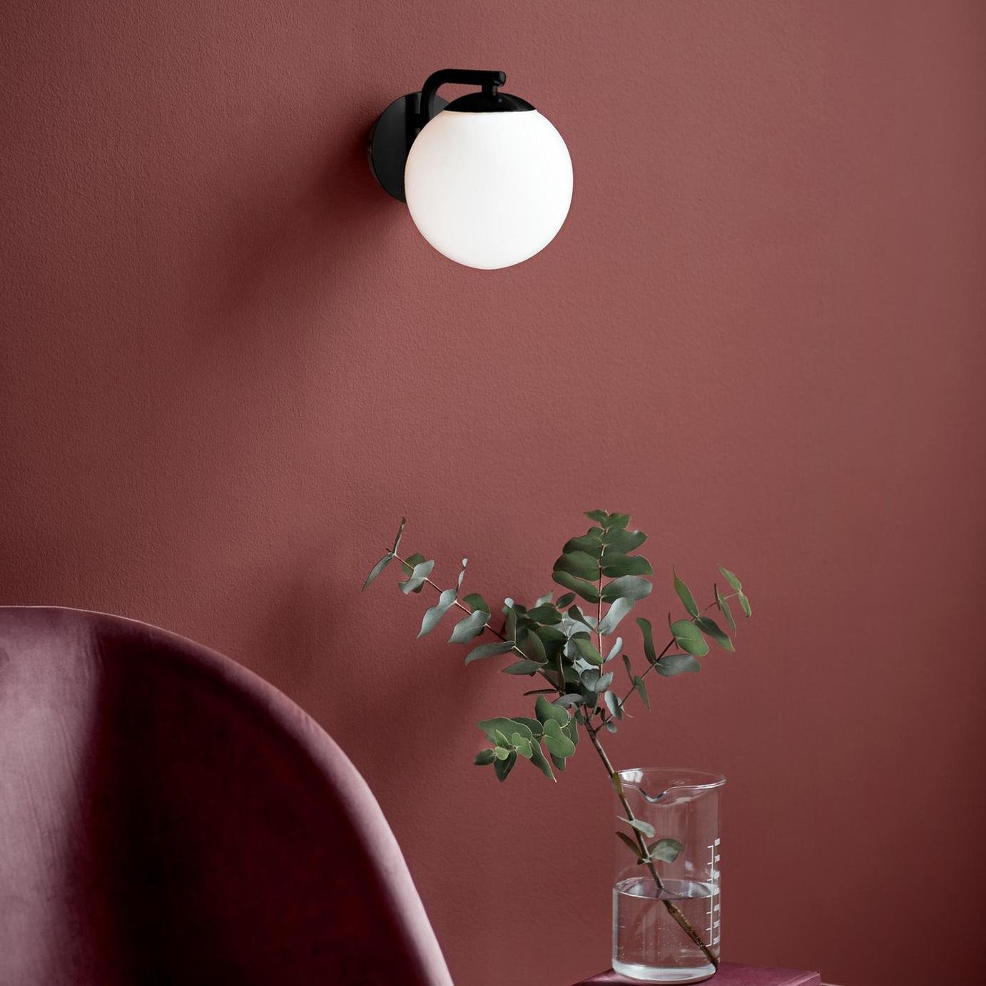 Nordlux Grant LED Wall Light - Black