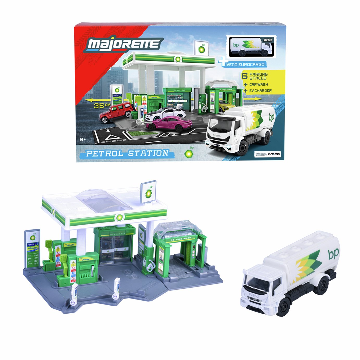 Majorette BP Petrol Station Playset