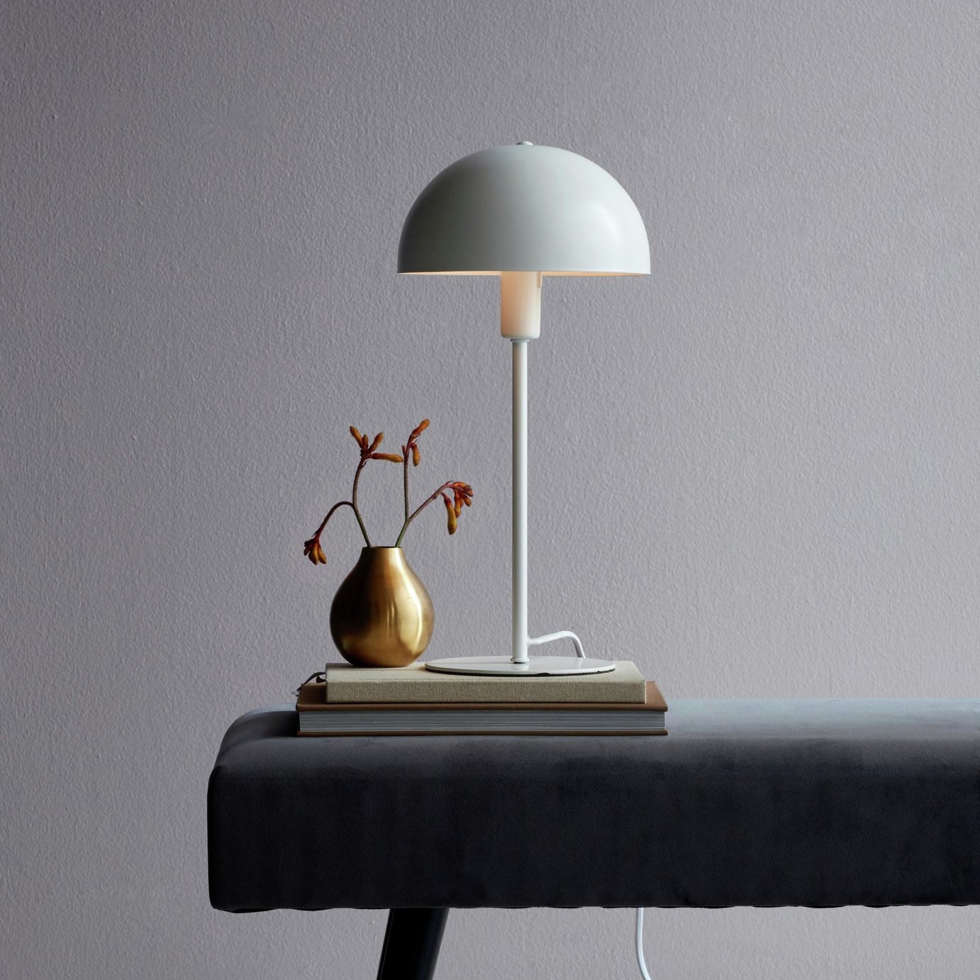 Nordlux Ellen Table Lamp - Opal Brass