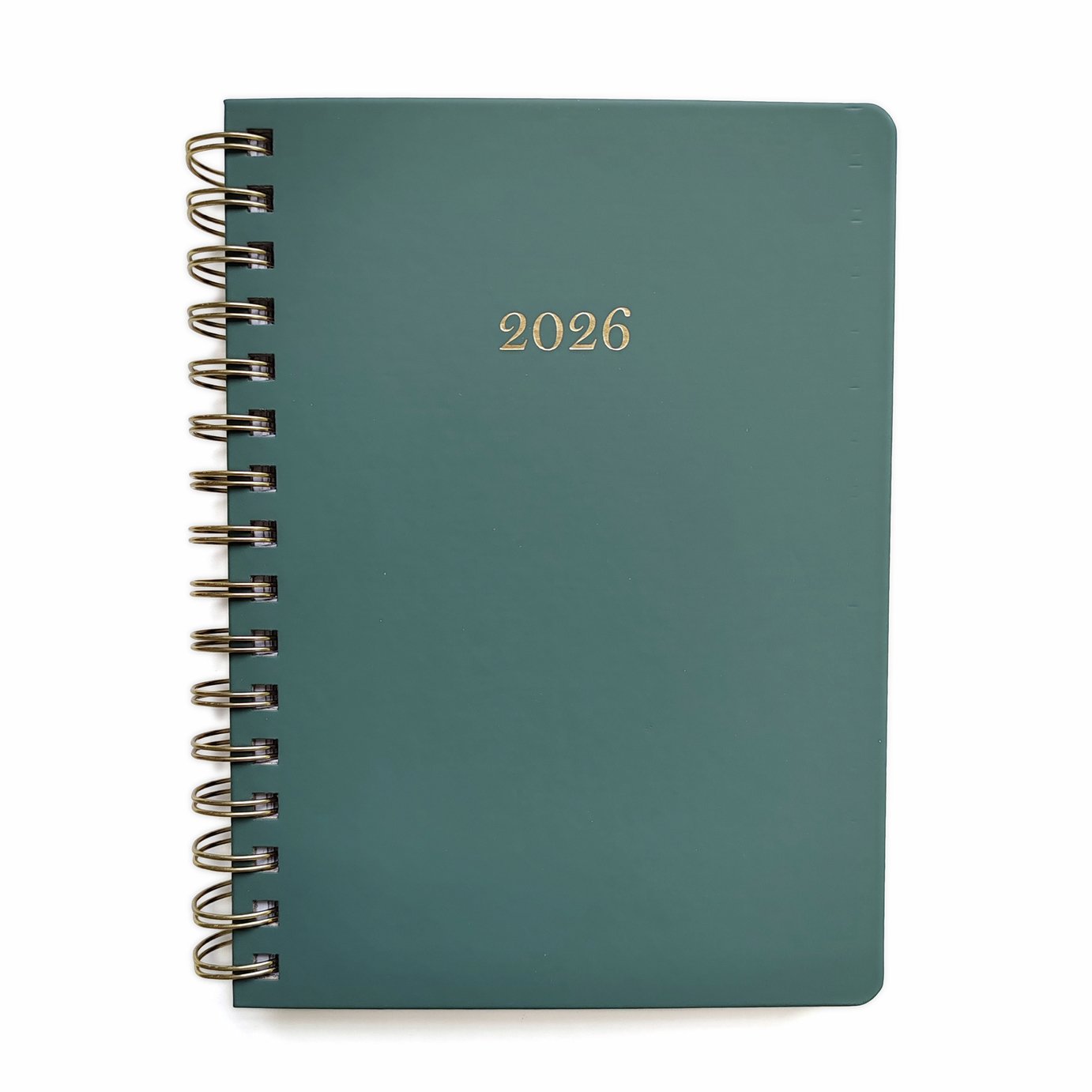 Argos Home A5 Day To Page Green Organiser Diary 2026