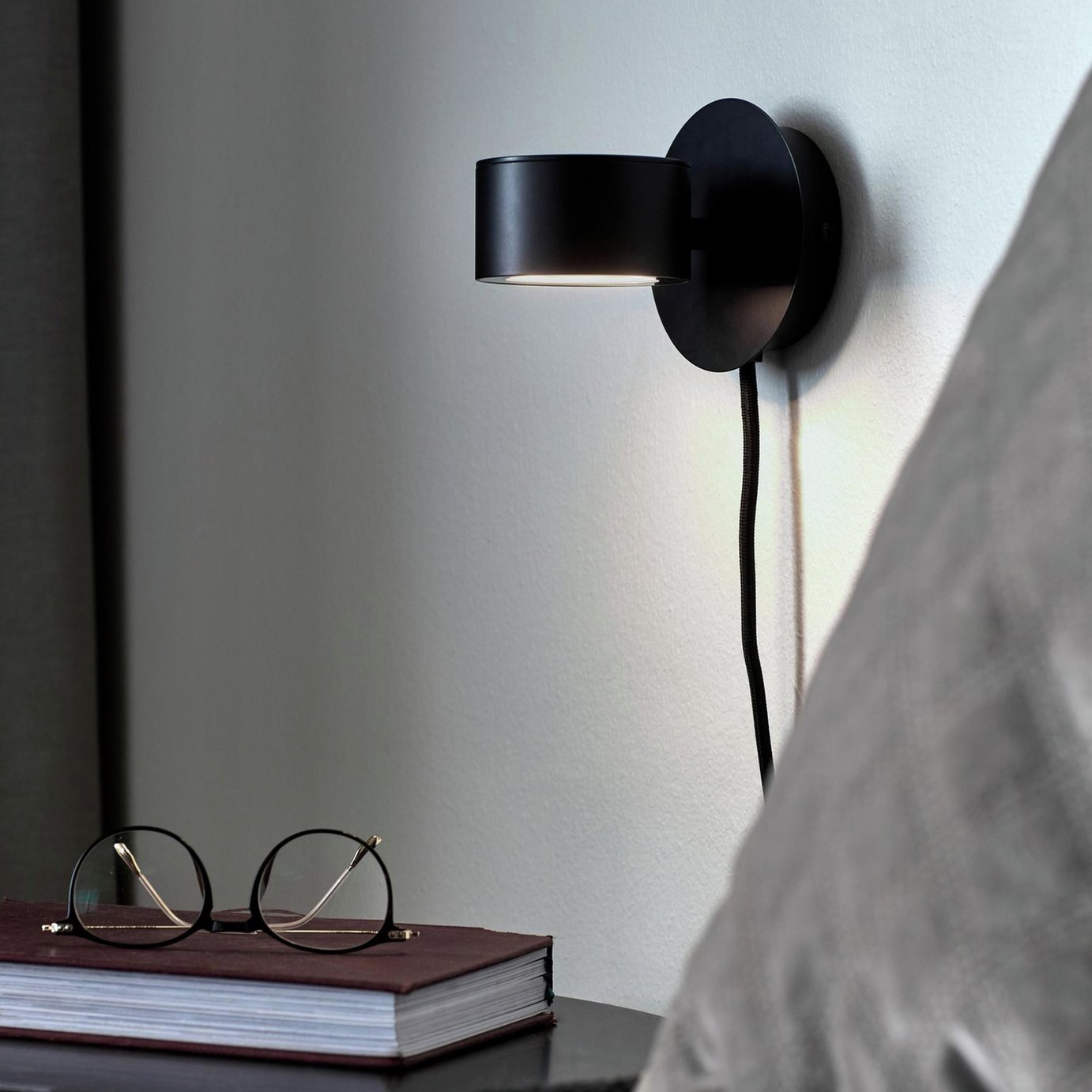 Nordlux Clyde Wall Light - Black