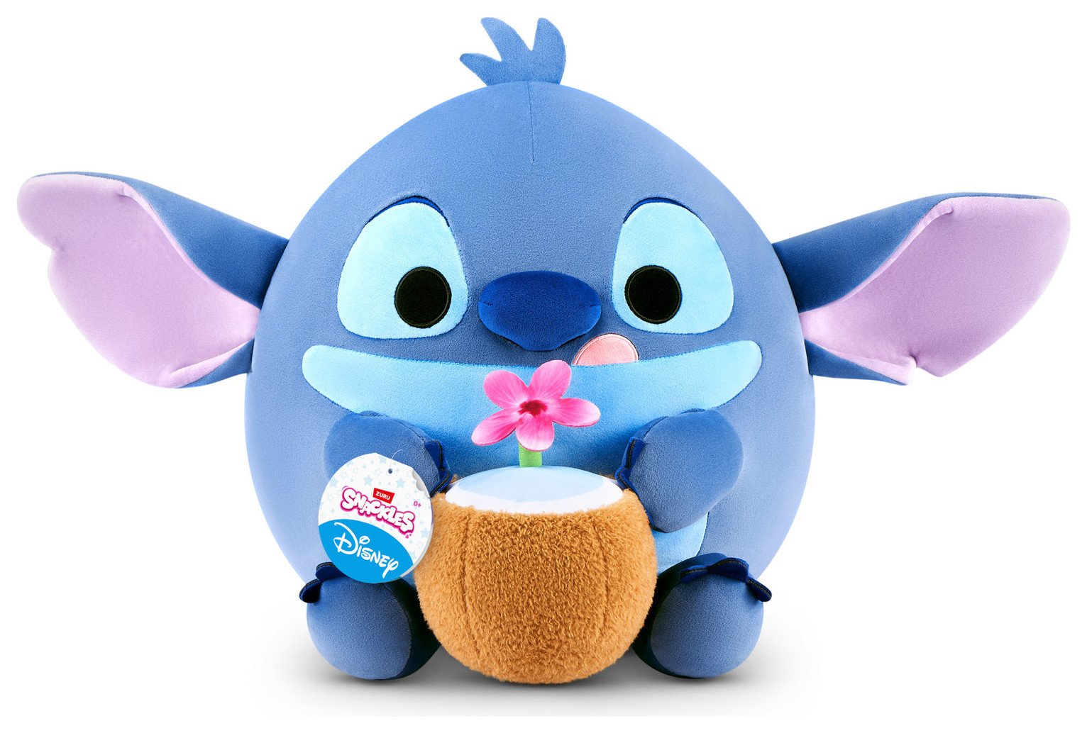 Snackles S1 Disney 14 Inch Stitch Coconut Soft Toy