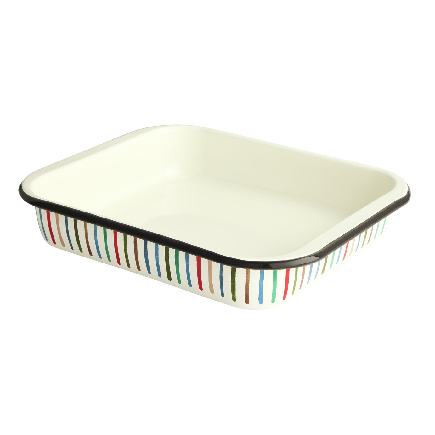 Habitat 29cm Medium Enamel Carbon Steel Roaster