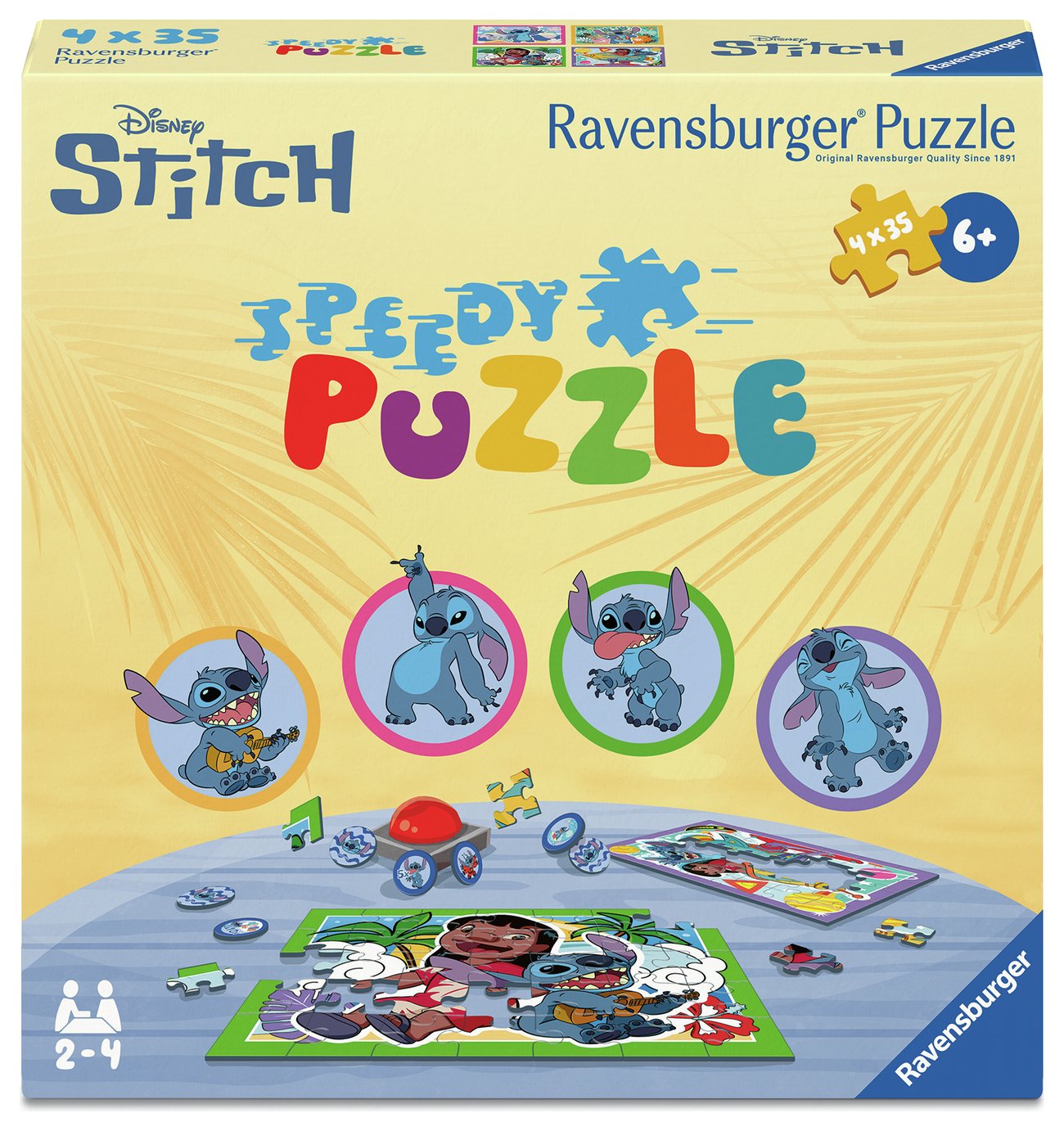 Ravensburger Disney Stitch Speedy 35 Piece Puzzle 