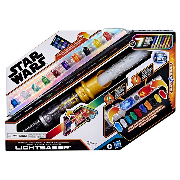 Buy Star Wars Power Crystal Lightsaber | Playsets and figures | Argos