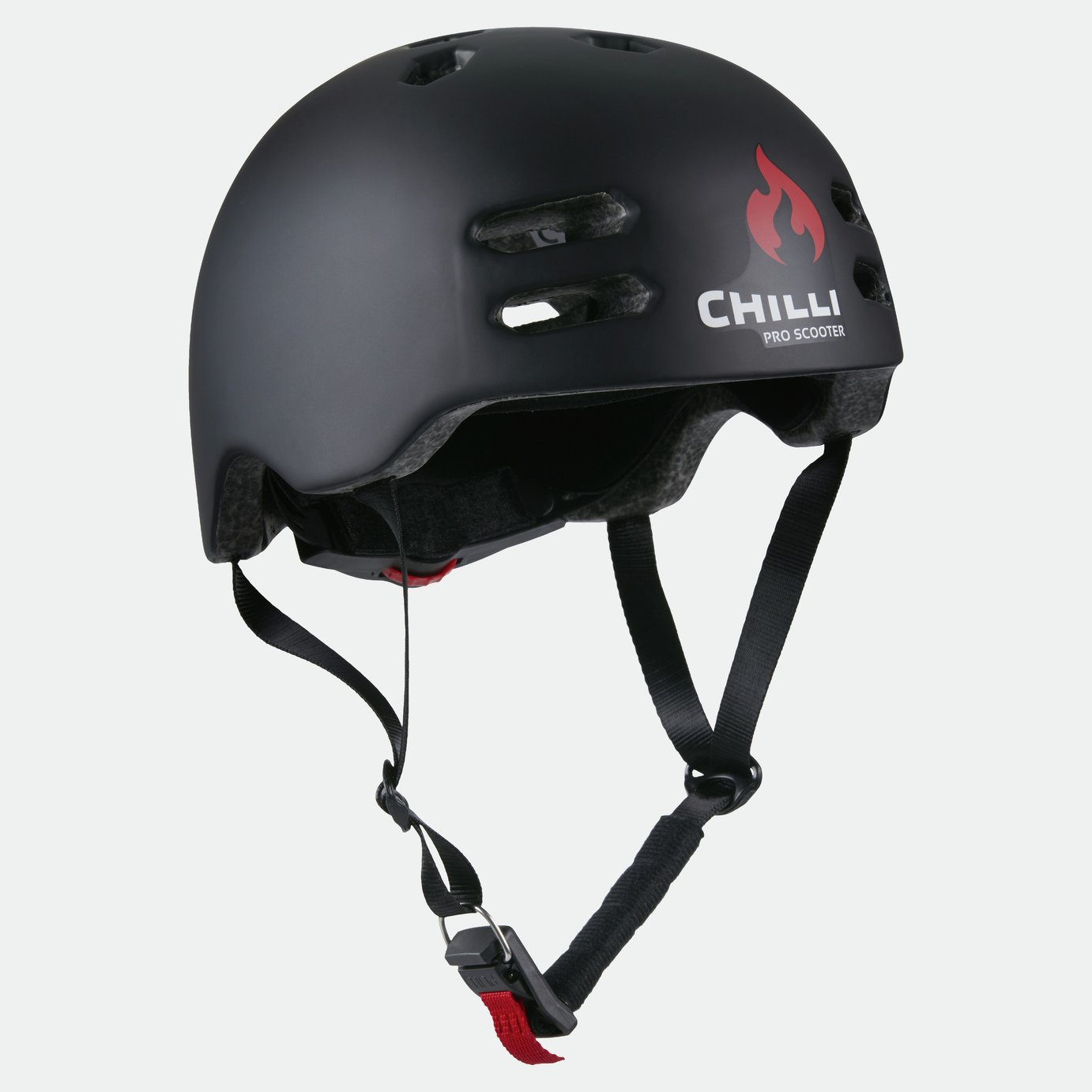 Chilli Pro Scooter Kids Helmet - Black