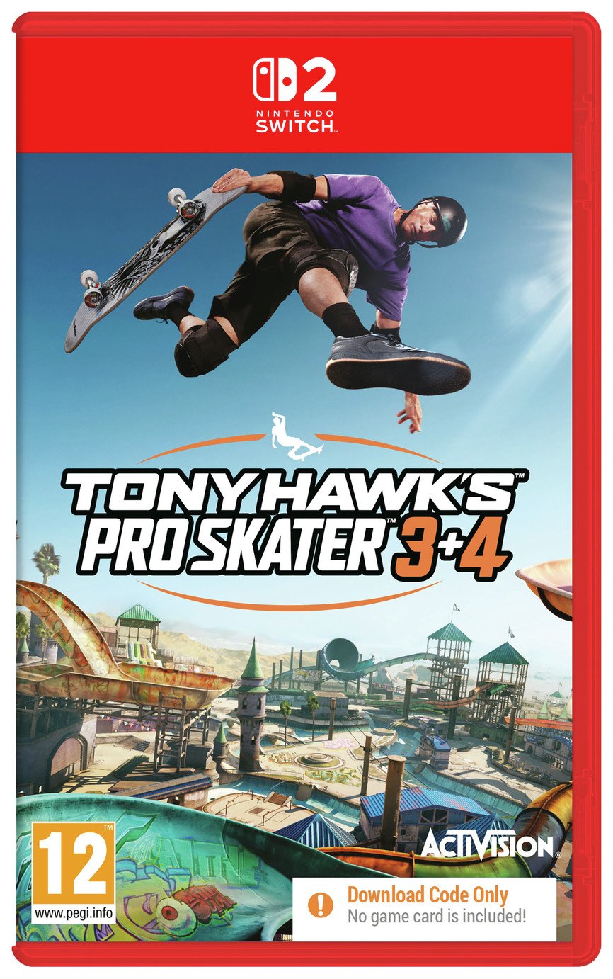 Tony Hawk's Pro Skater 3+4 Nintendo Switch 2 Game