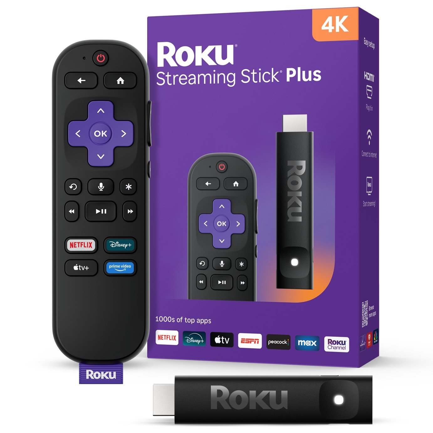 Roku 4K Streaming Stick Plus
