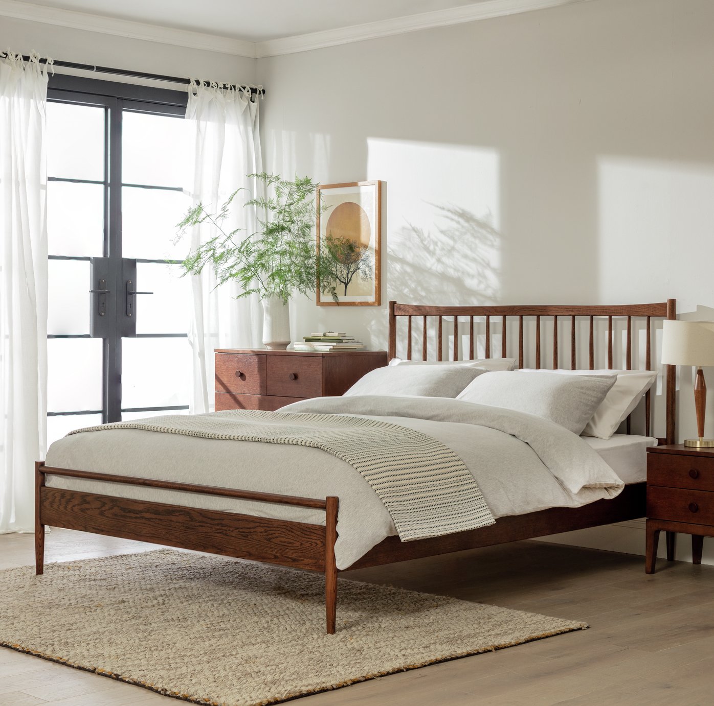 Habitat Chiltern Spindle Wooden Bed Frame