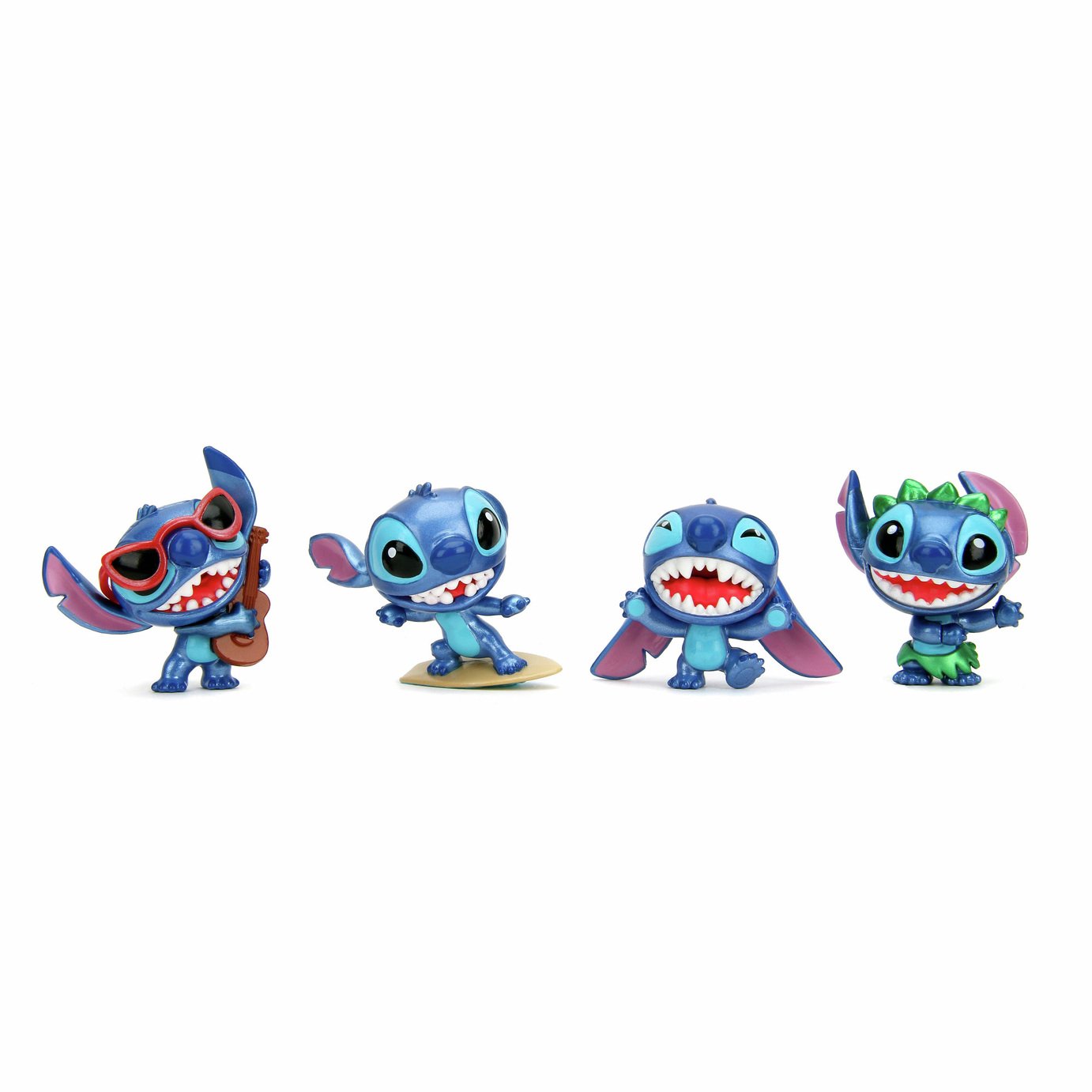 Disney Stitch Die Cast Metal Figures Pack of 4