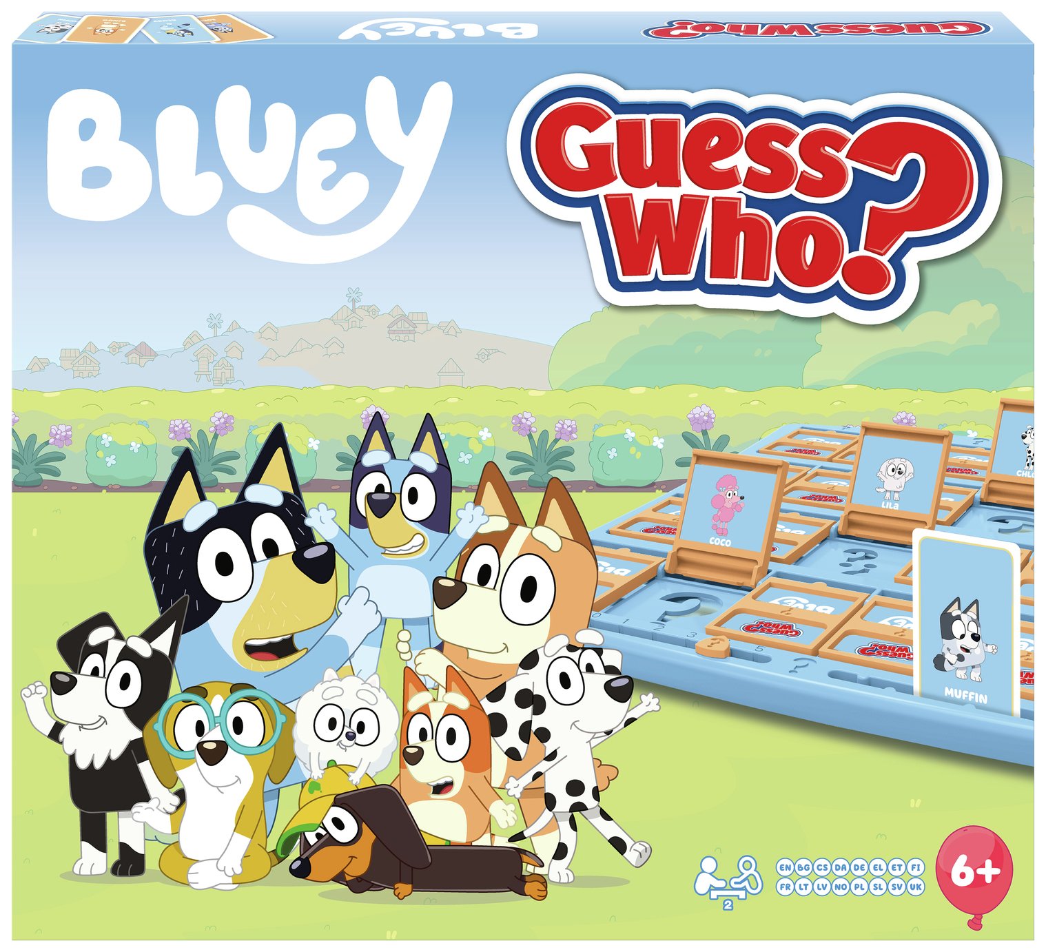 Bluey Guess Who Game