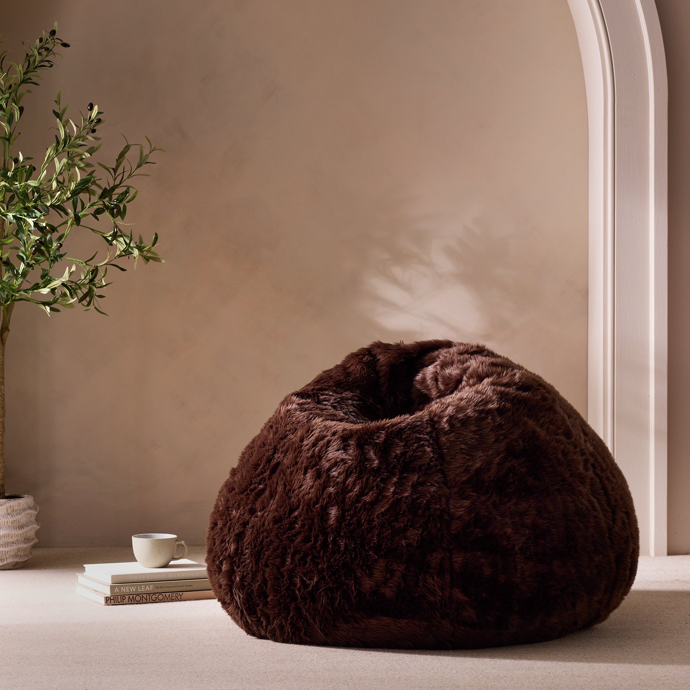 Kaikoo Ayrton Fur Bean Bag