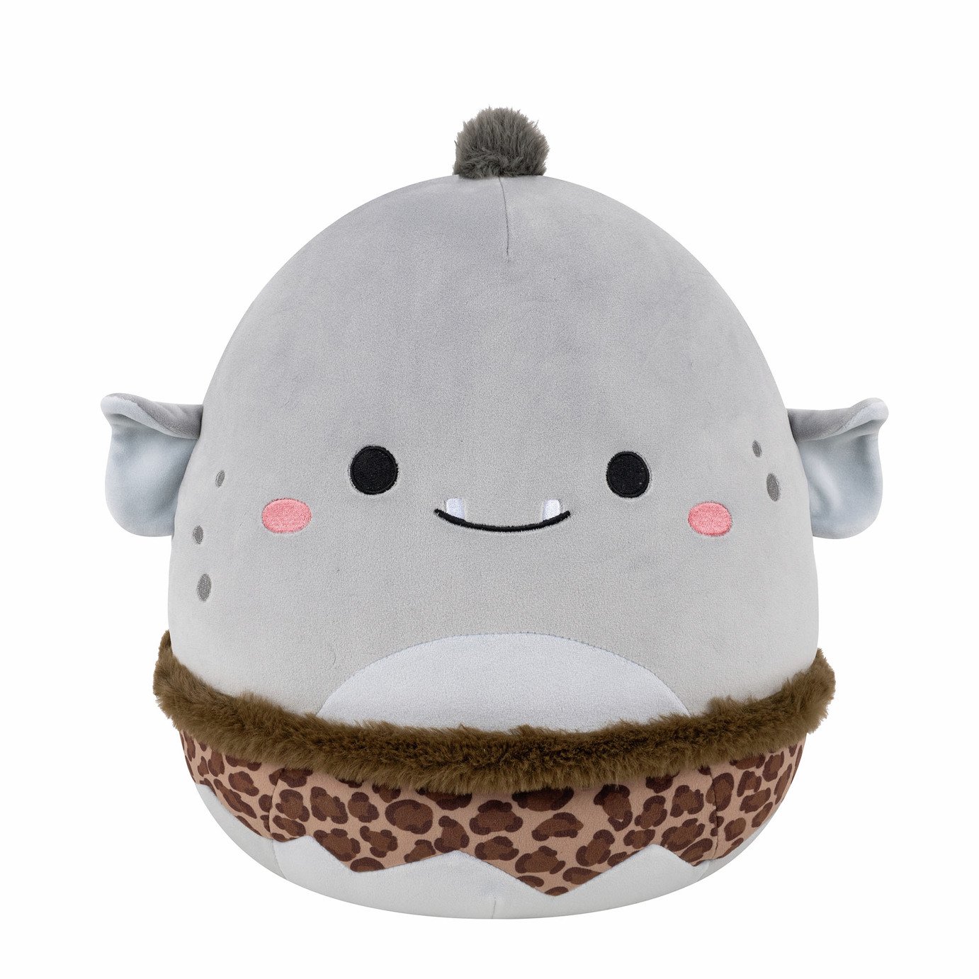 Squishmallows 12 Inch Grey Booga Soft Toy