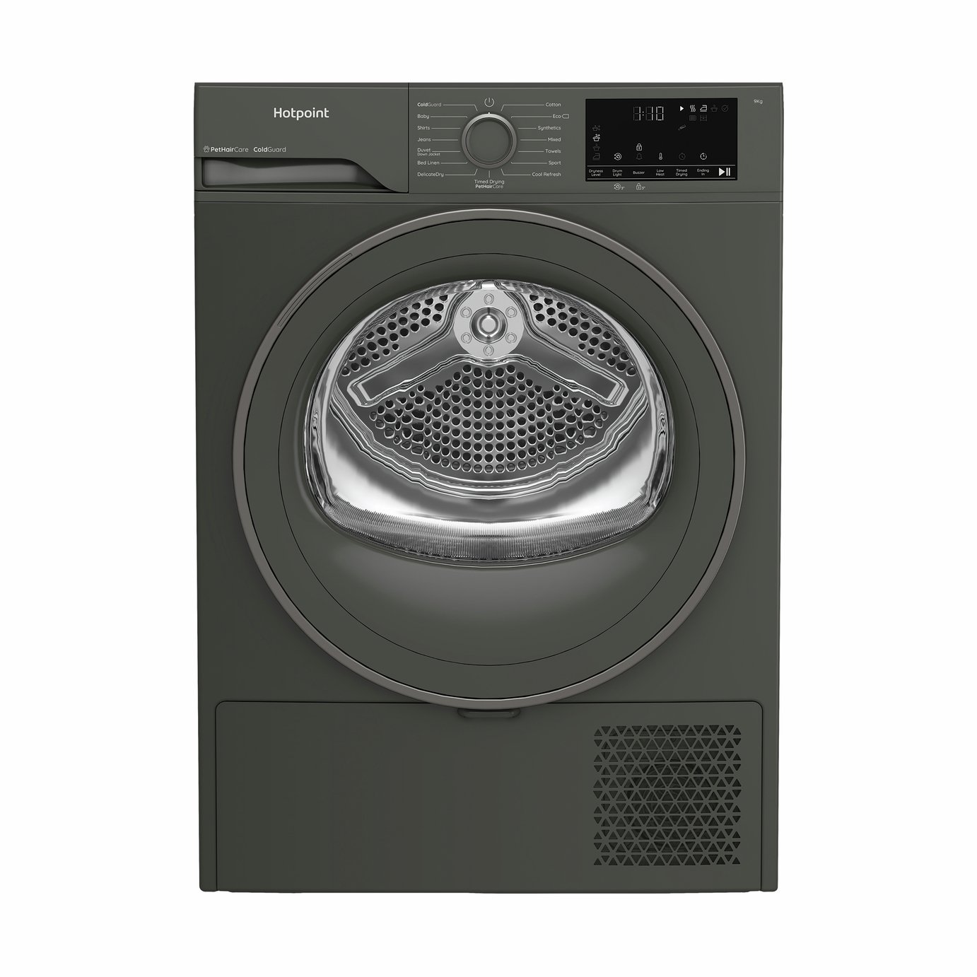 Hotpoint CHD93MGGUK 9KG Heat Pump Tumble Dryer - Grey