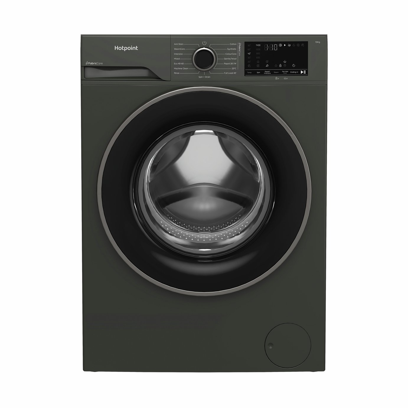 Hotpoint HB103GCAREUK 10KG 1400 Spin Washing Machine - Grey