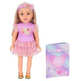 DesignAfriend 18 Inch Happy Birthday Doll