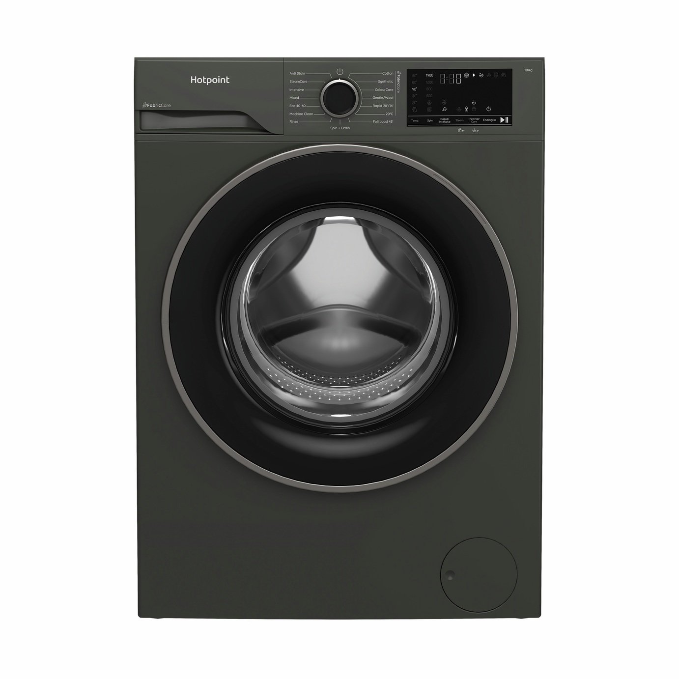 Hotpoint HB103GCAREUK 10KG 1400 Spin Washing Machine - Grey