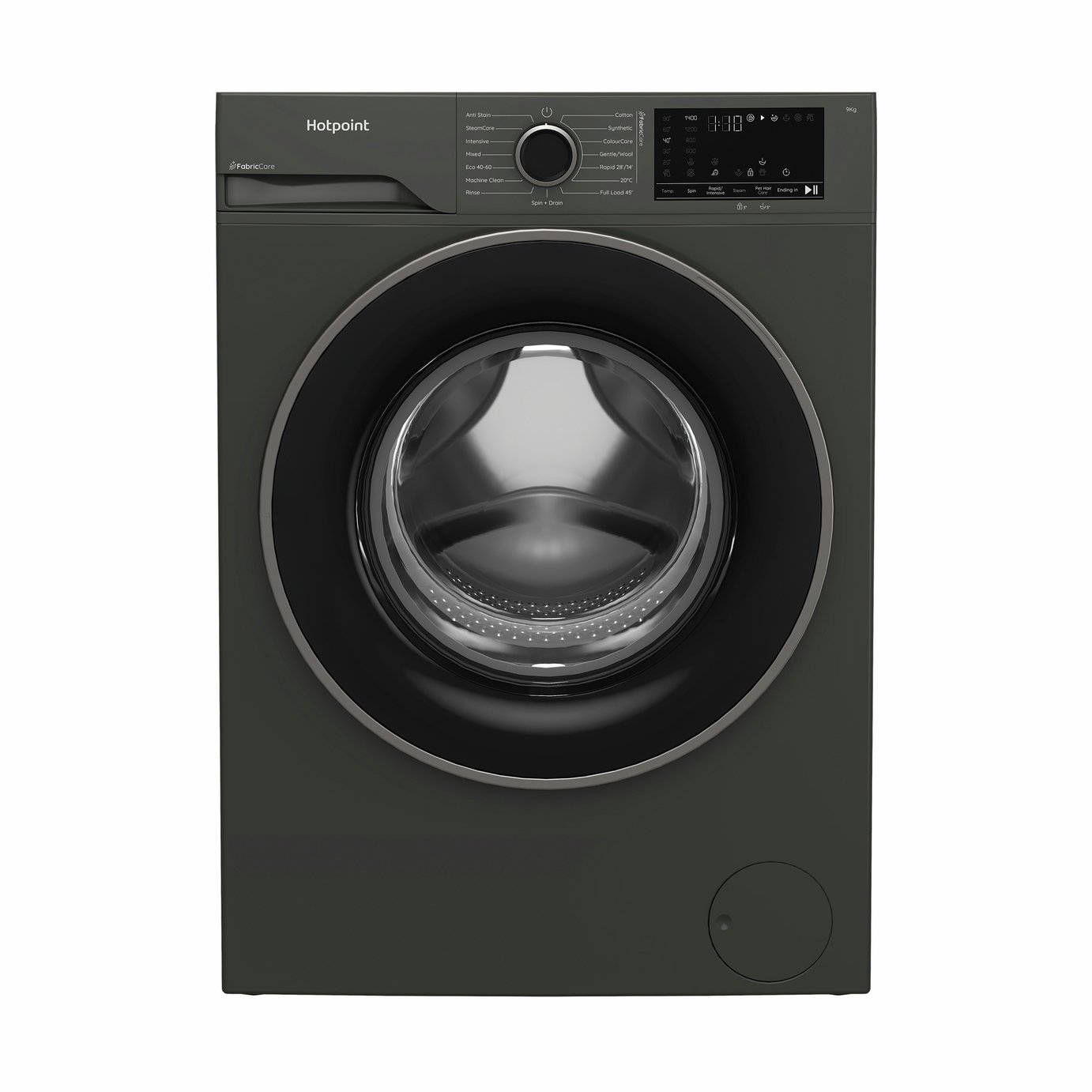 Hotpoint HB93GCAREUK 9KG 1400 Spin Washing Machine - Grey