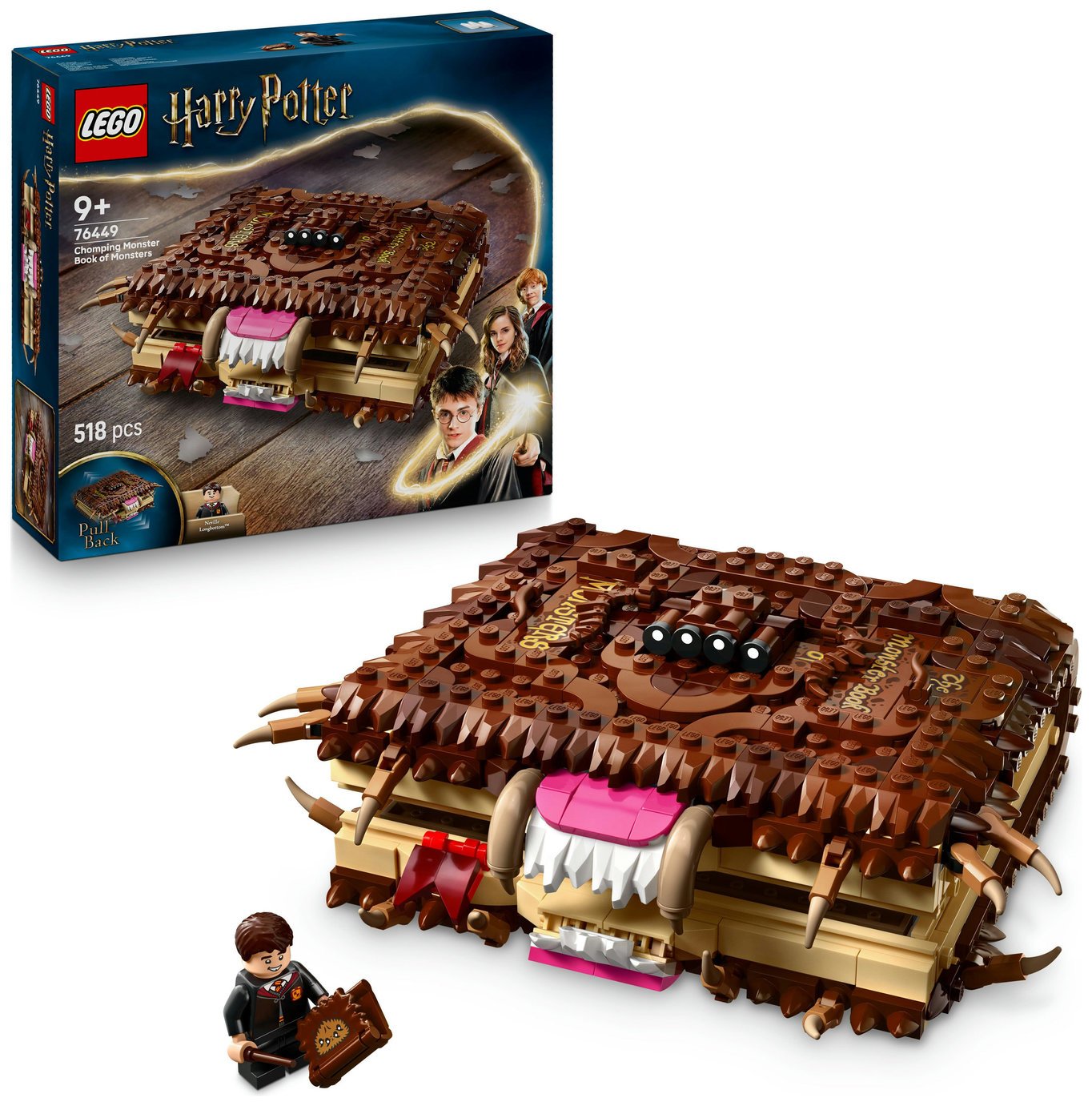 LEGO Harry Potter Chomping Monster Book of Monsters 76449