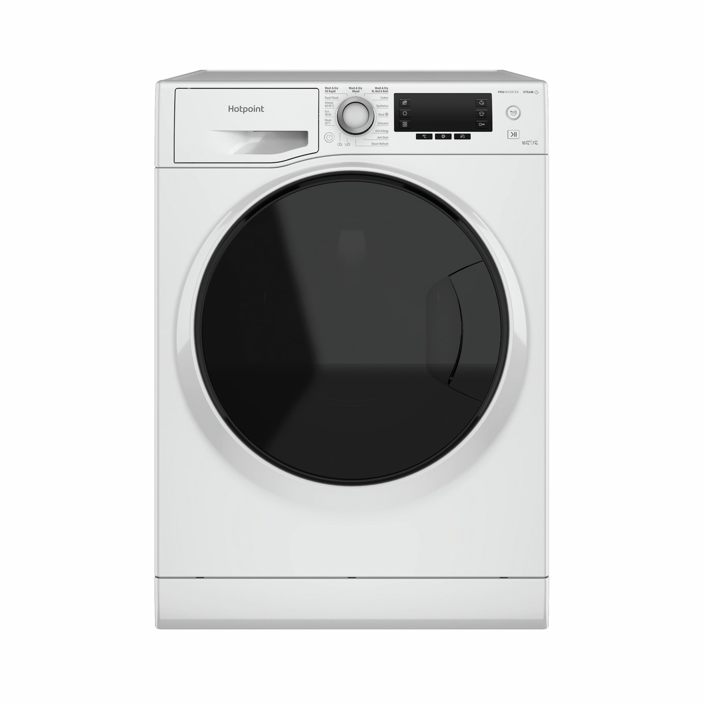 Hotpoint NDD10748DAUK 10/7KG 1400 Spin Washer Dryer - White
