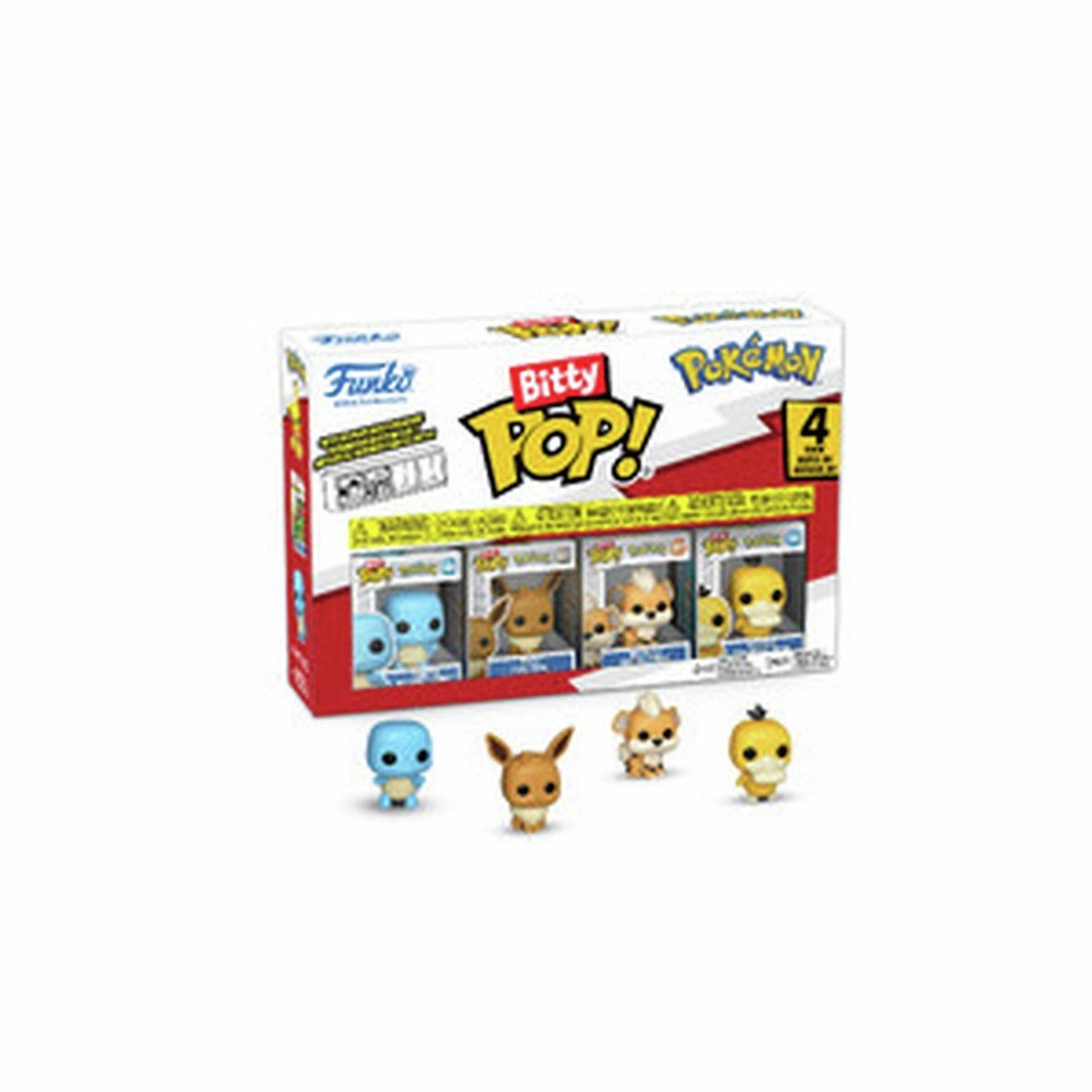 Funko Bitty POP! Pokémon Collectibles - Pack of 4