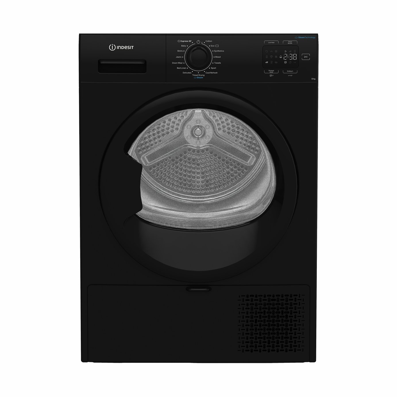 Indesit CYSD82DBBUK 8KG Heat Pump Tumble Dryer - Black