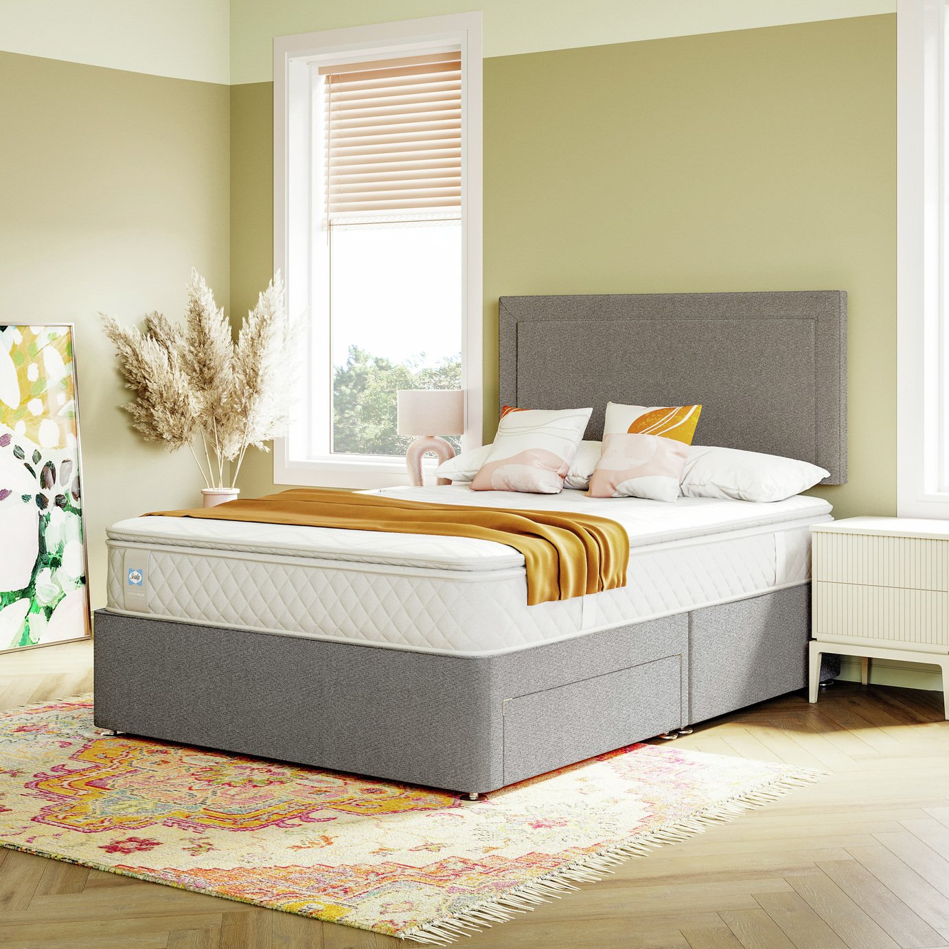 2 storage drawers Double beds | Argos