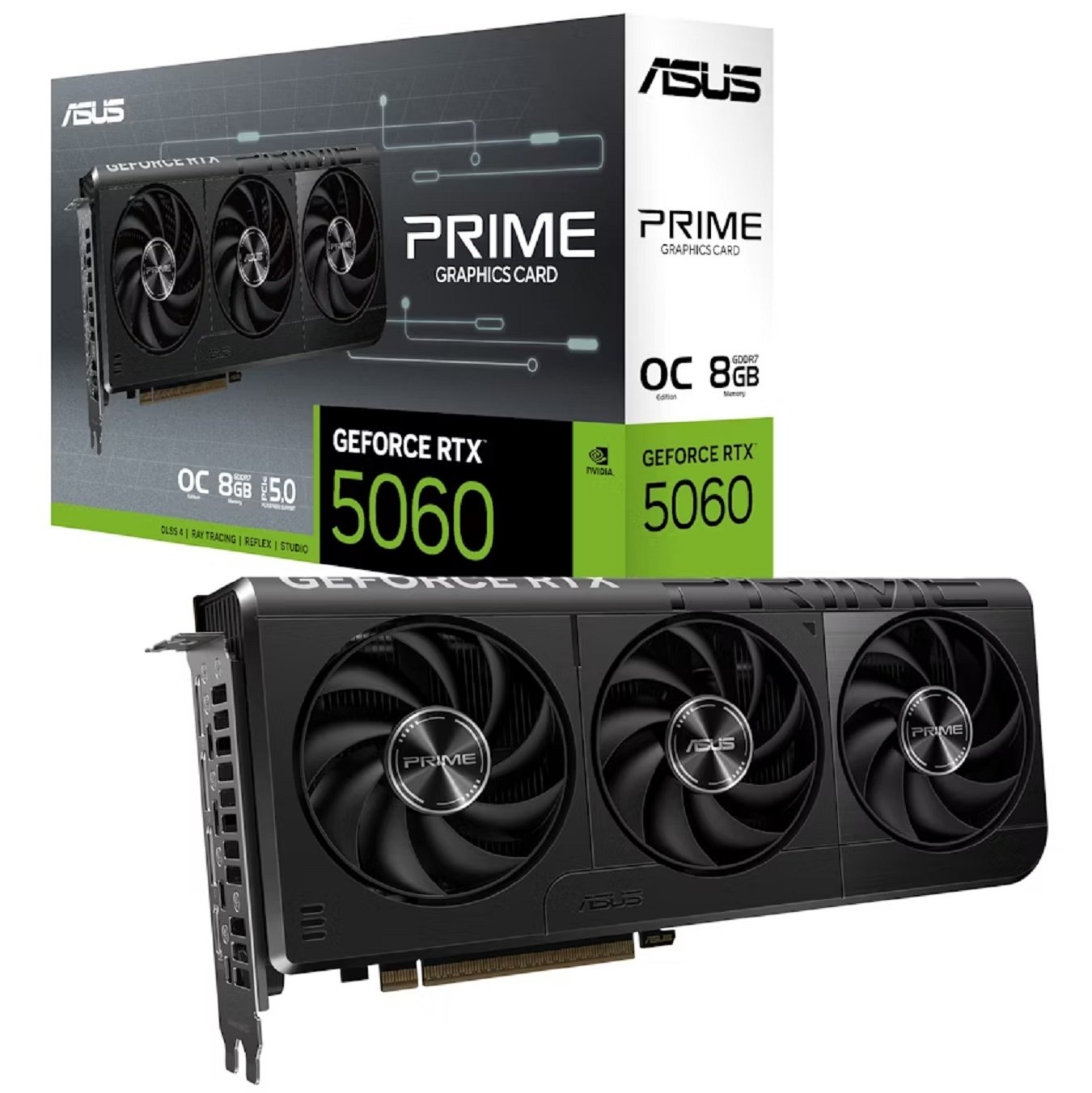 ASUS Prime GeForce RTX 5060 OC 8GB Graphics Card