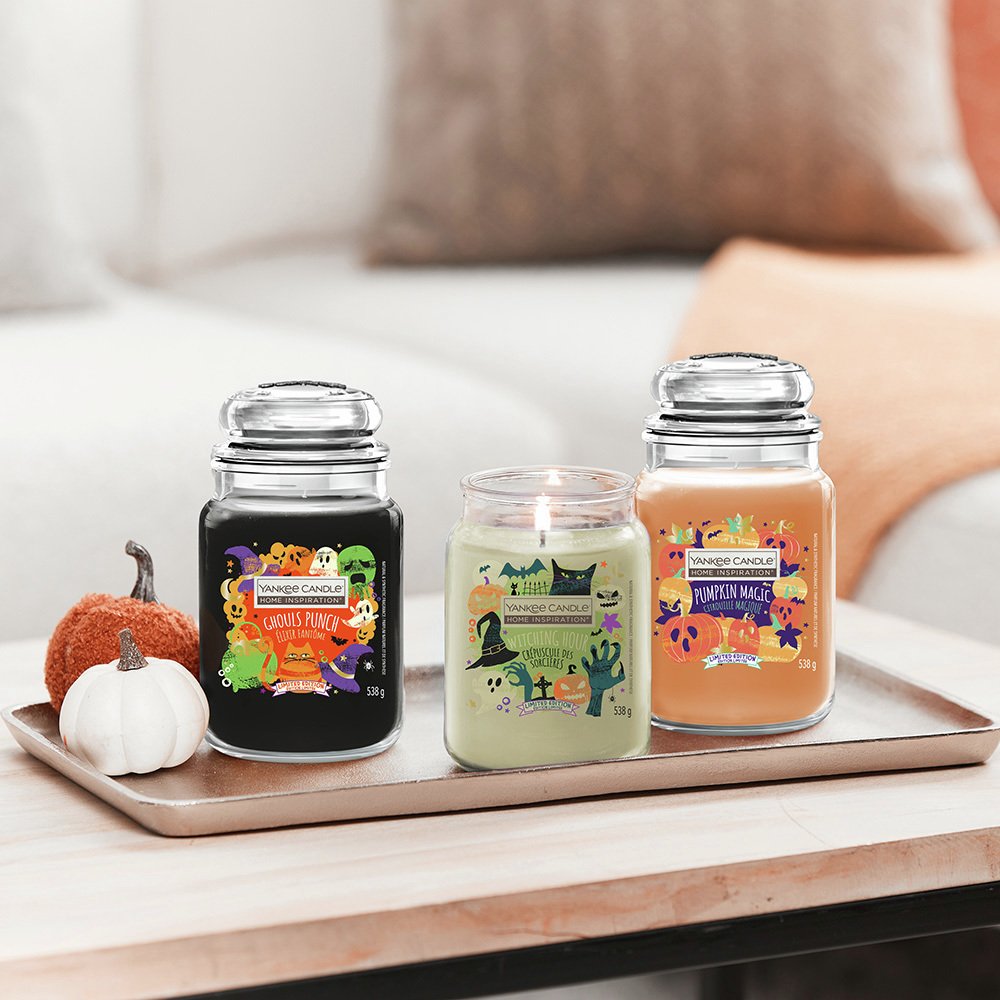 Yankee Home Inspiration Large Jar Candle - Ghouls Punch