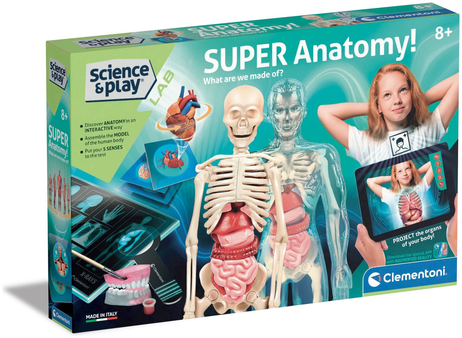Clementoni Science And Play Lab Super Anatomy Kit