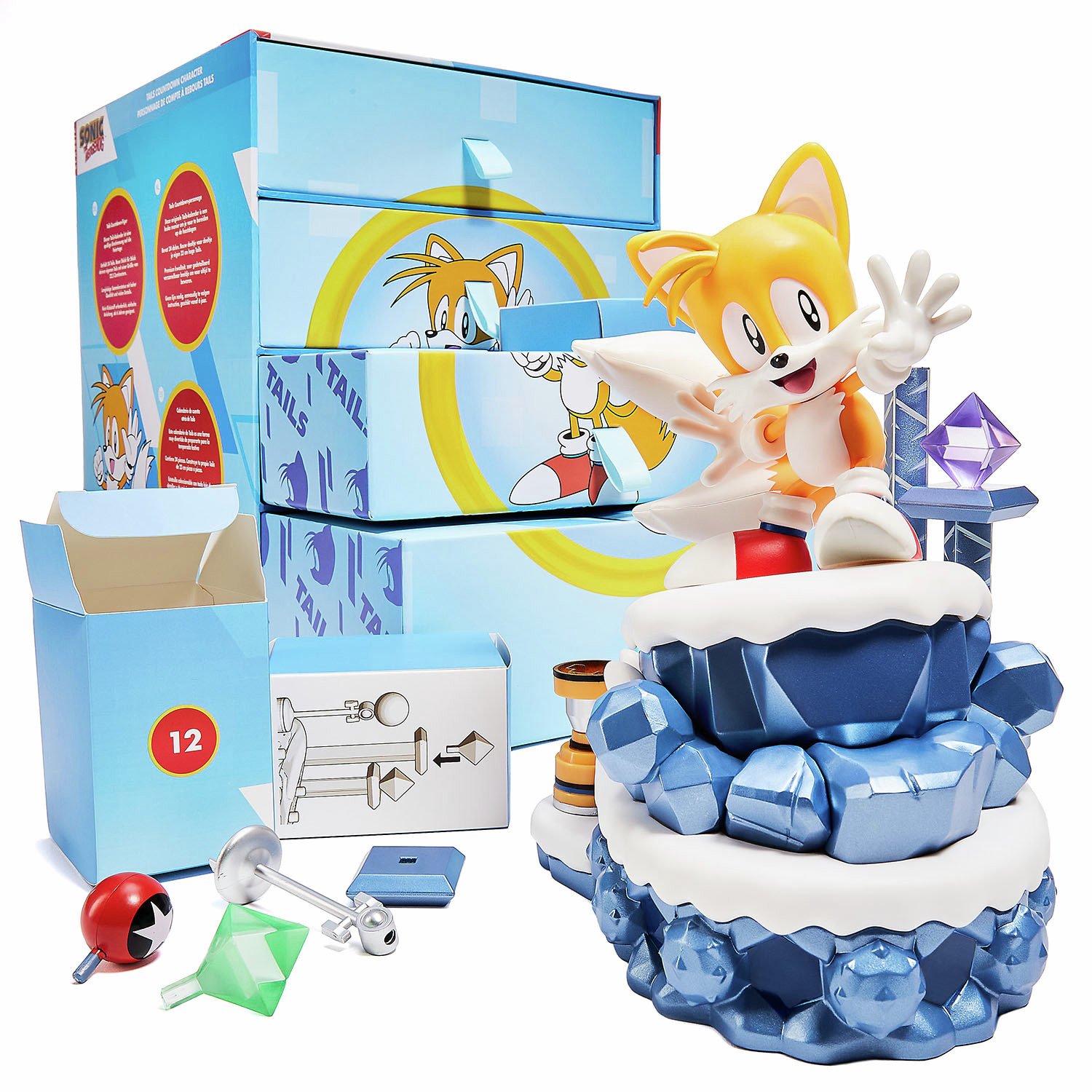 Numskull Sonic Hedgehog Tails Countdown Character Pre-Order