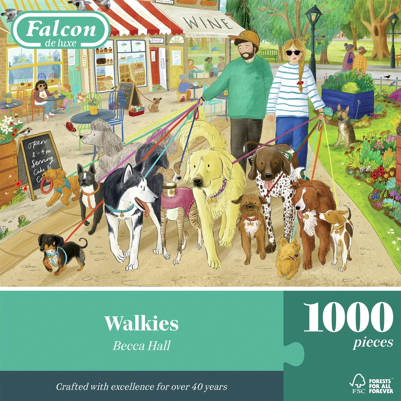 Falcon Deluxe Walkies 1000 Piece Puzzle