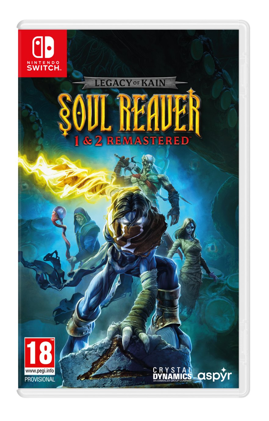 Legacy of Kain: Soul Reaver 1 & 2 Remastered Switch Game