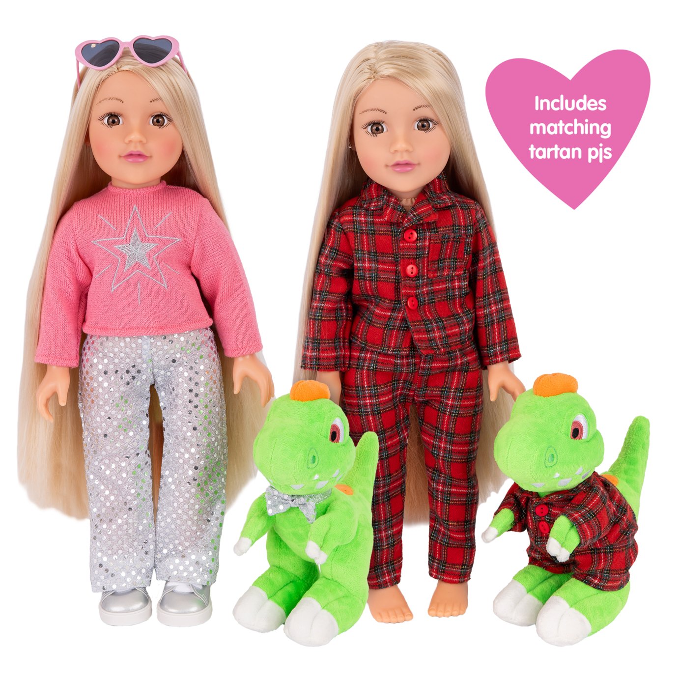 DesignAfriend 18 Inch Connie And Trevor Gift Set