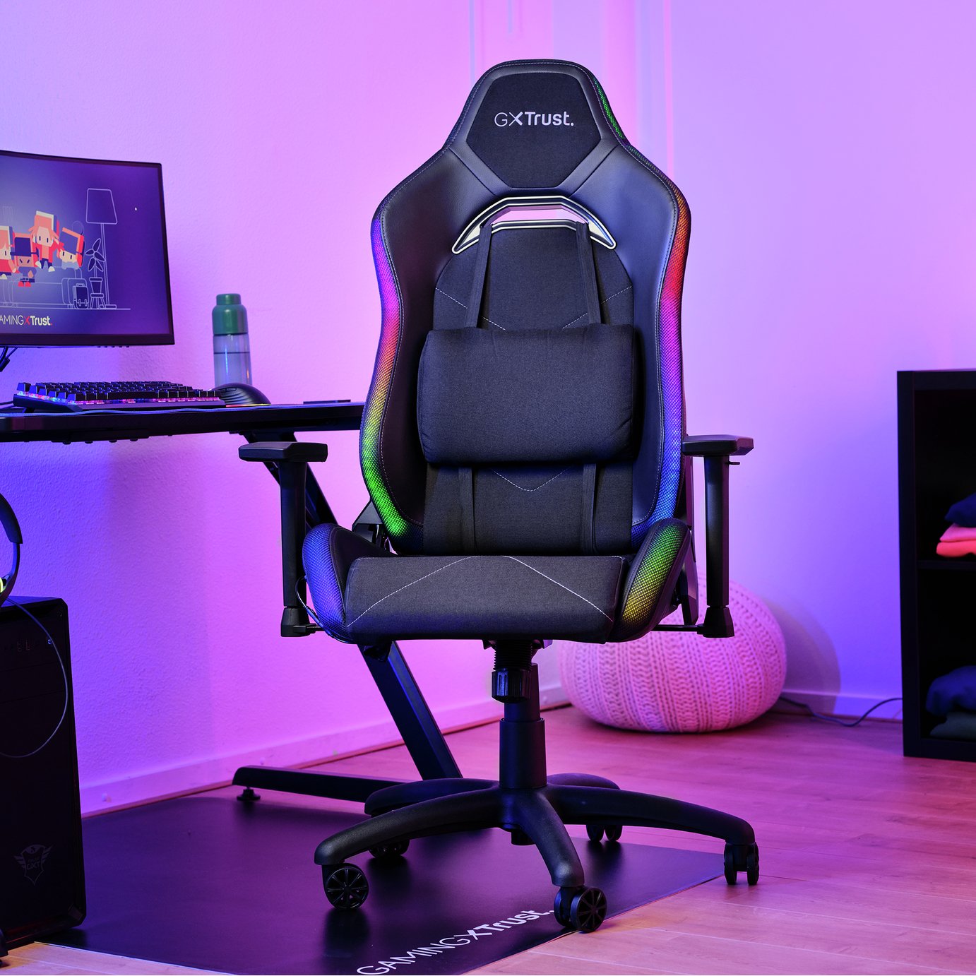 Trust Ruya RGB Gaming Chair - Black