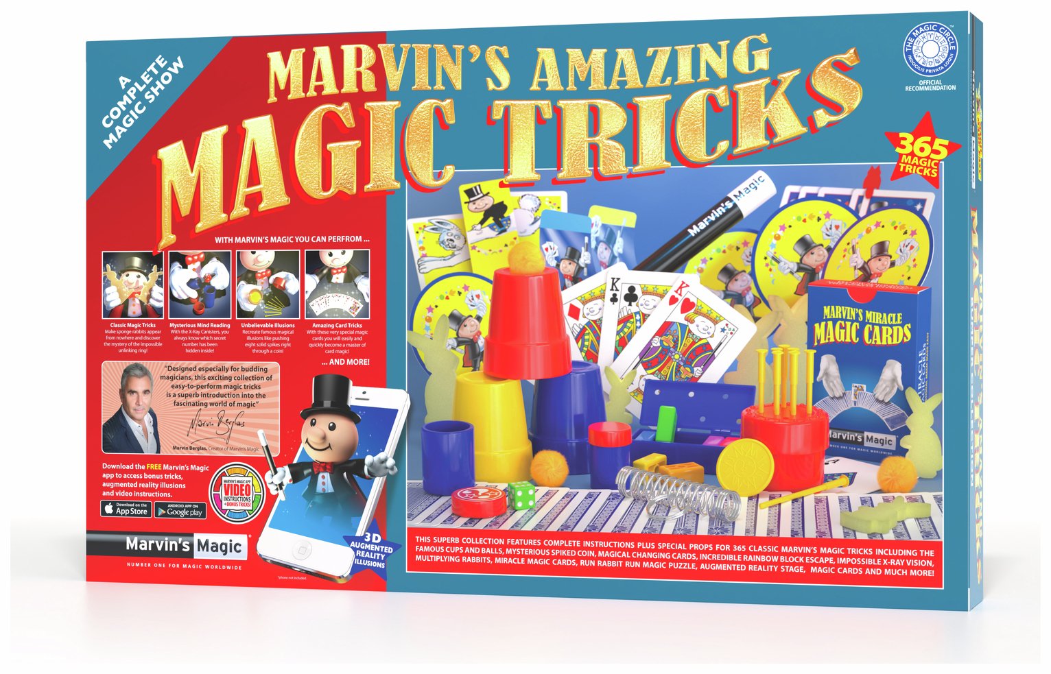Marvin's Magic 365 Amazing Magic Tricks Playset