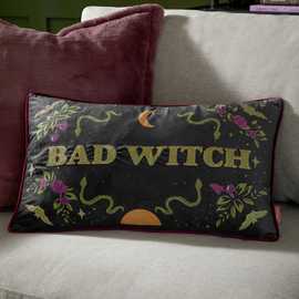 furn Bad Witch Cushion - Black - 50x30cm