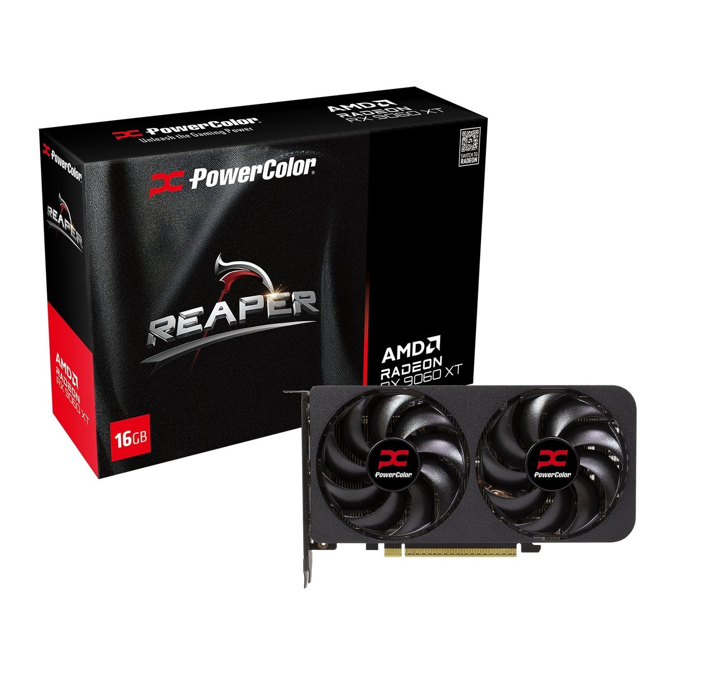 PowerColor Reaper AMD Radeon RX 9060 XT 16GB Graphics Card