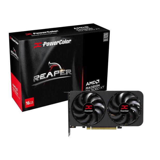グラフィックボード・グラボ・ビデオカード PowerColor Reaper Radeon RX 9060XT 16GB Buy PowerColor Reaper AMD Radeon RX 9060 XT 16GB Graphics Card