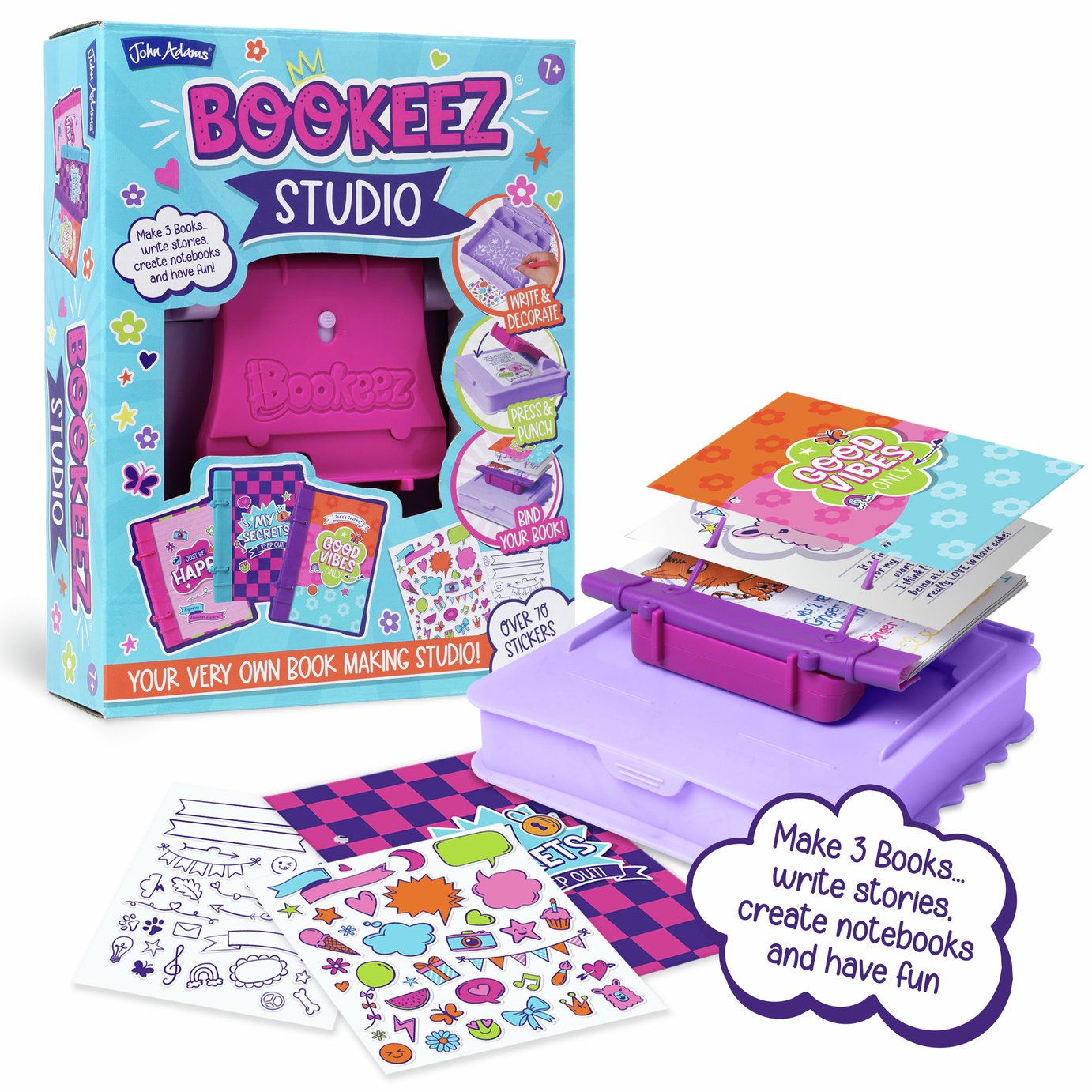 John Adams Bookeez Studio Set