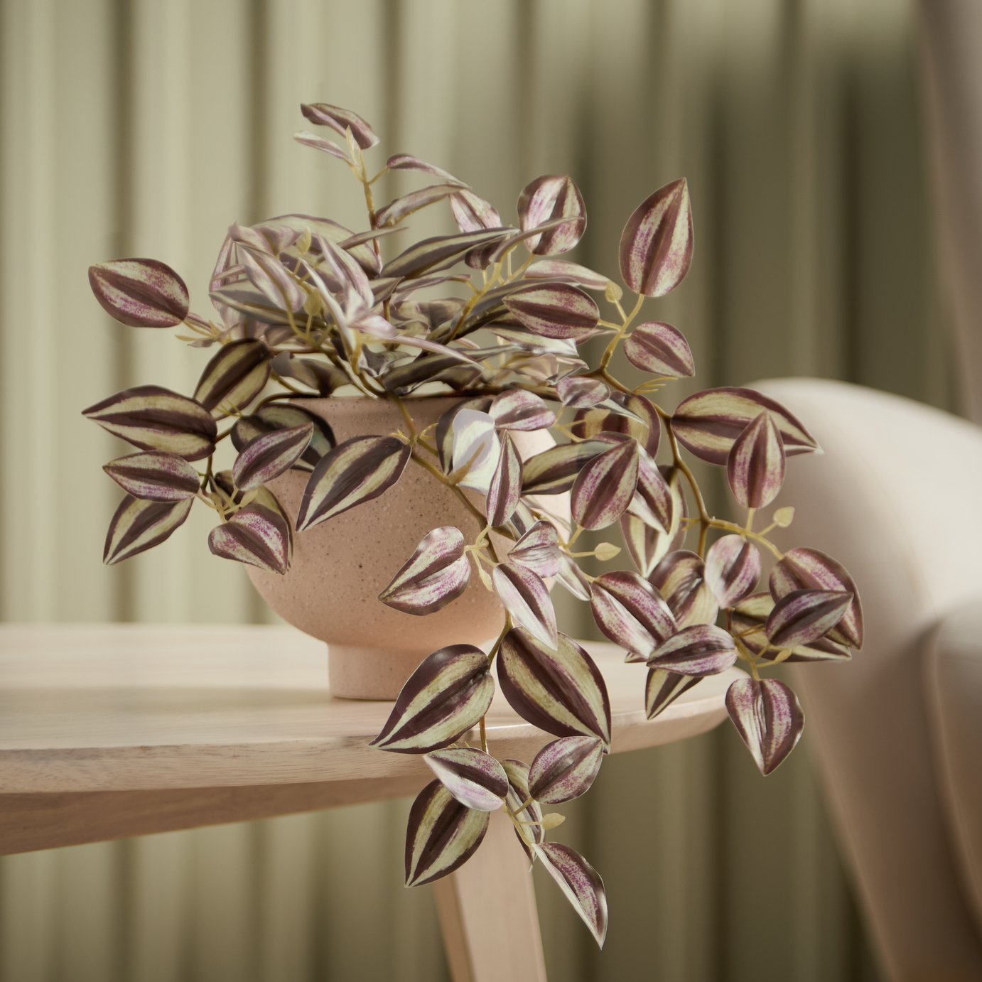 Argos Home Artificial Tradescantia in Ceramic Pot