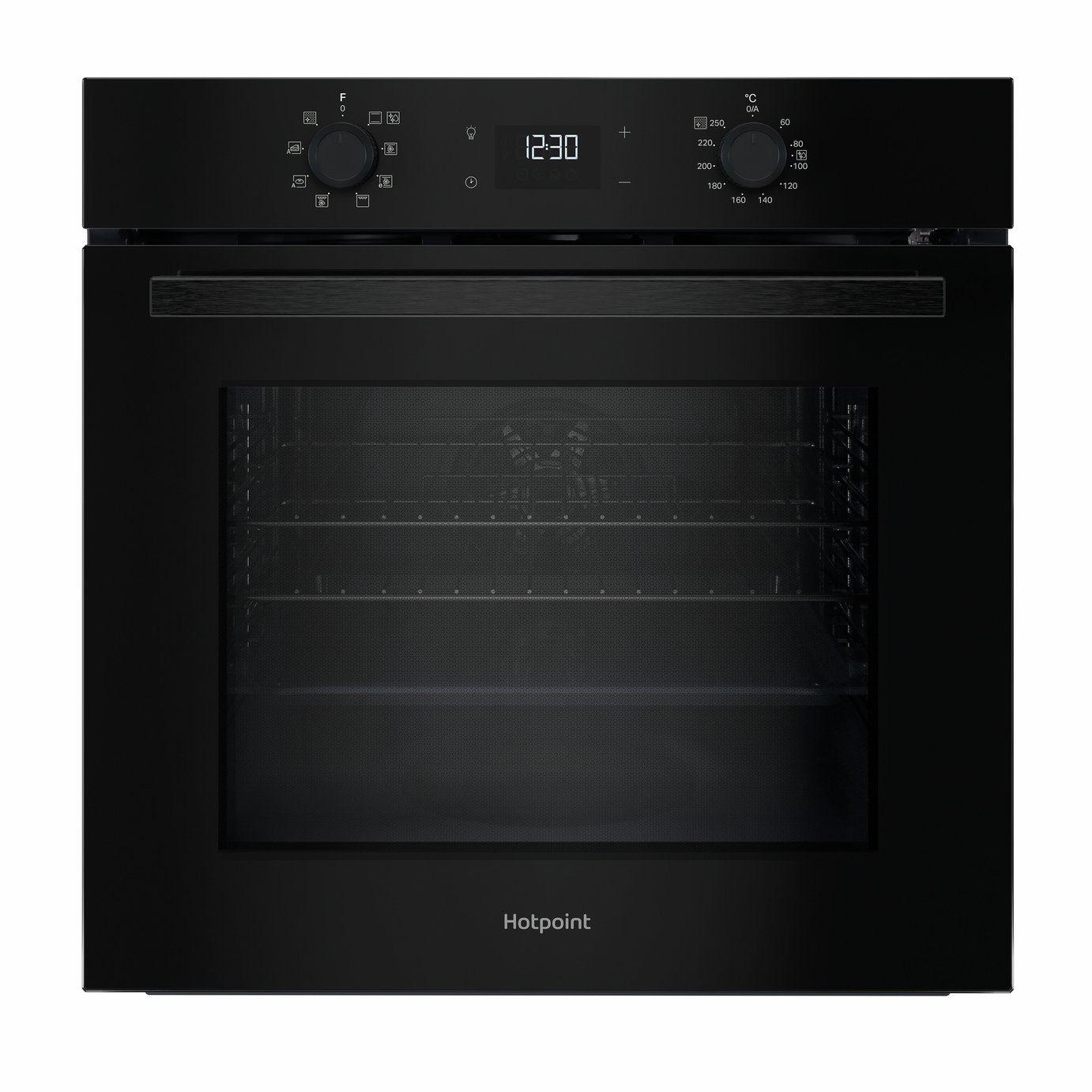 Hotpoint HO475PBUK Built In Single Electric Oven - Black