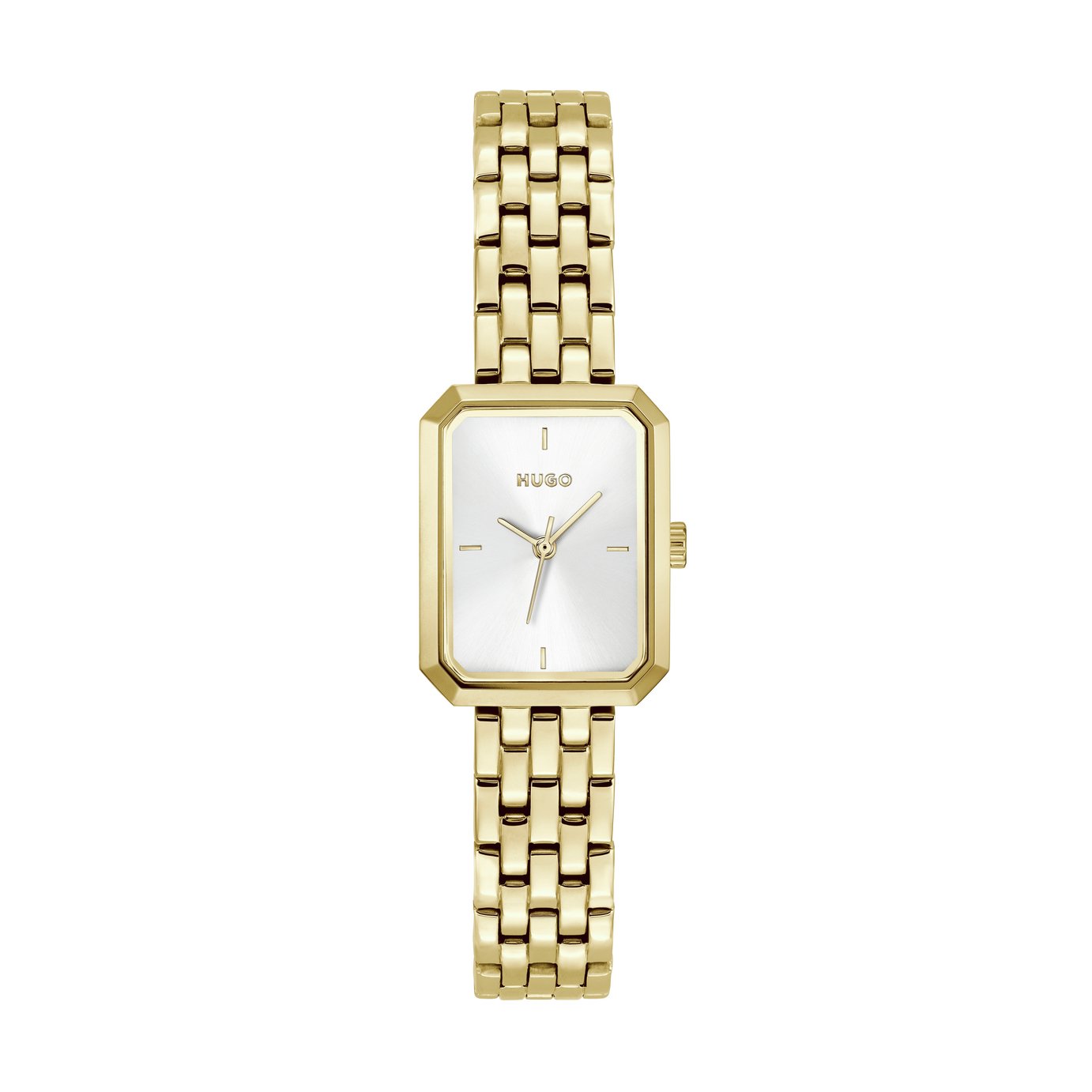 HUGO Ladies Gold Coloured Stainless Steel Bracelet Watch